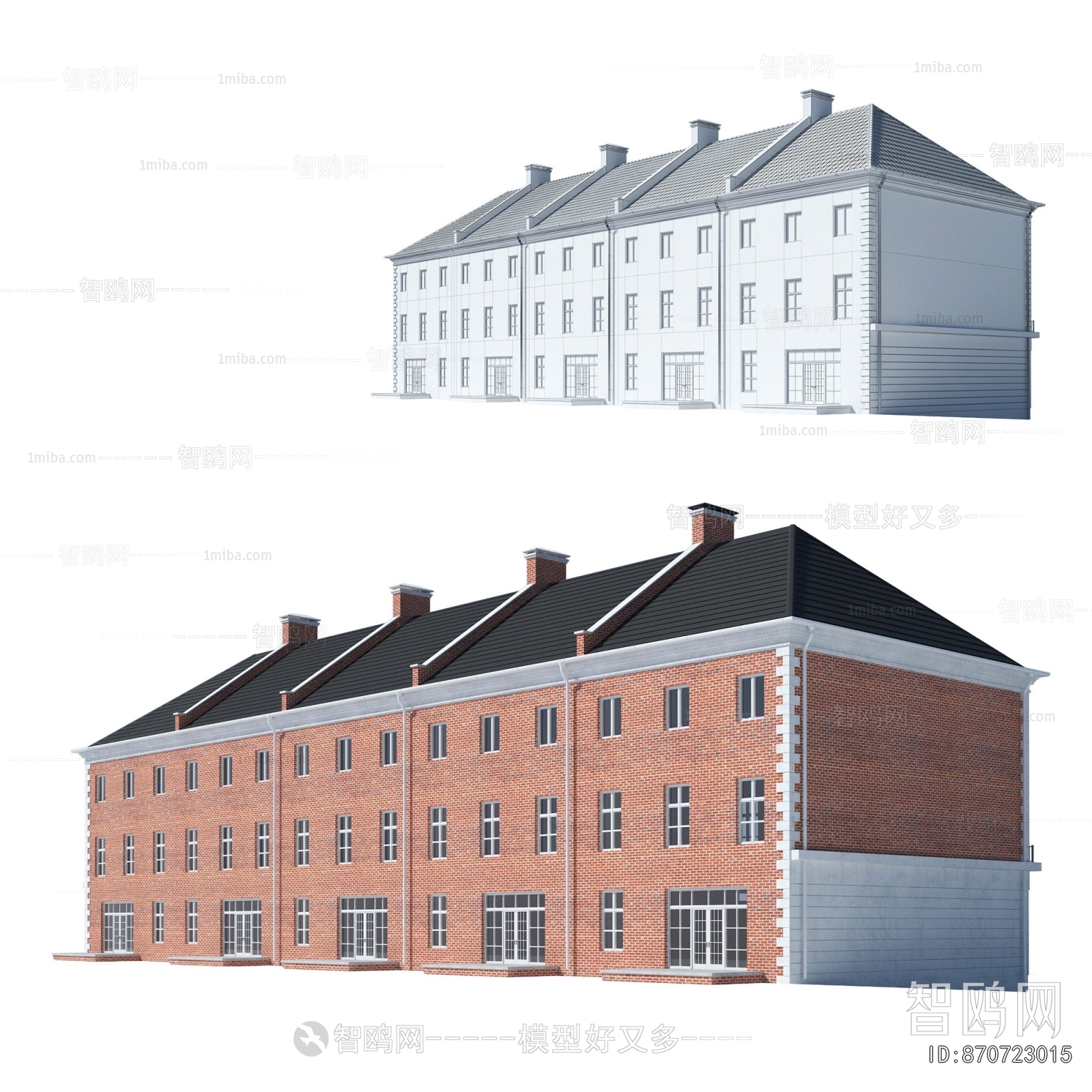 European Style School Building