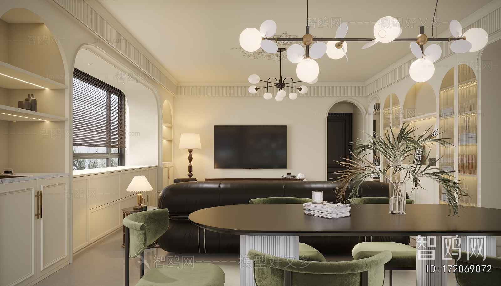 French Style A Living Room