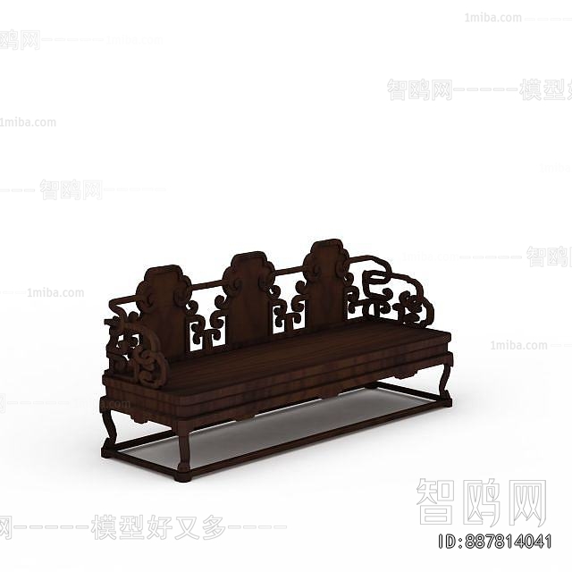Chinese Style Arhat Bed