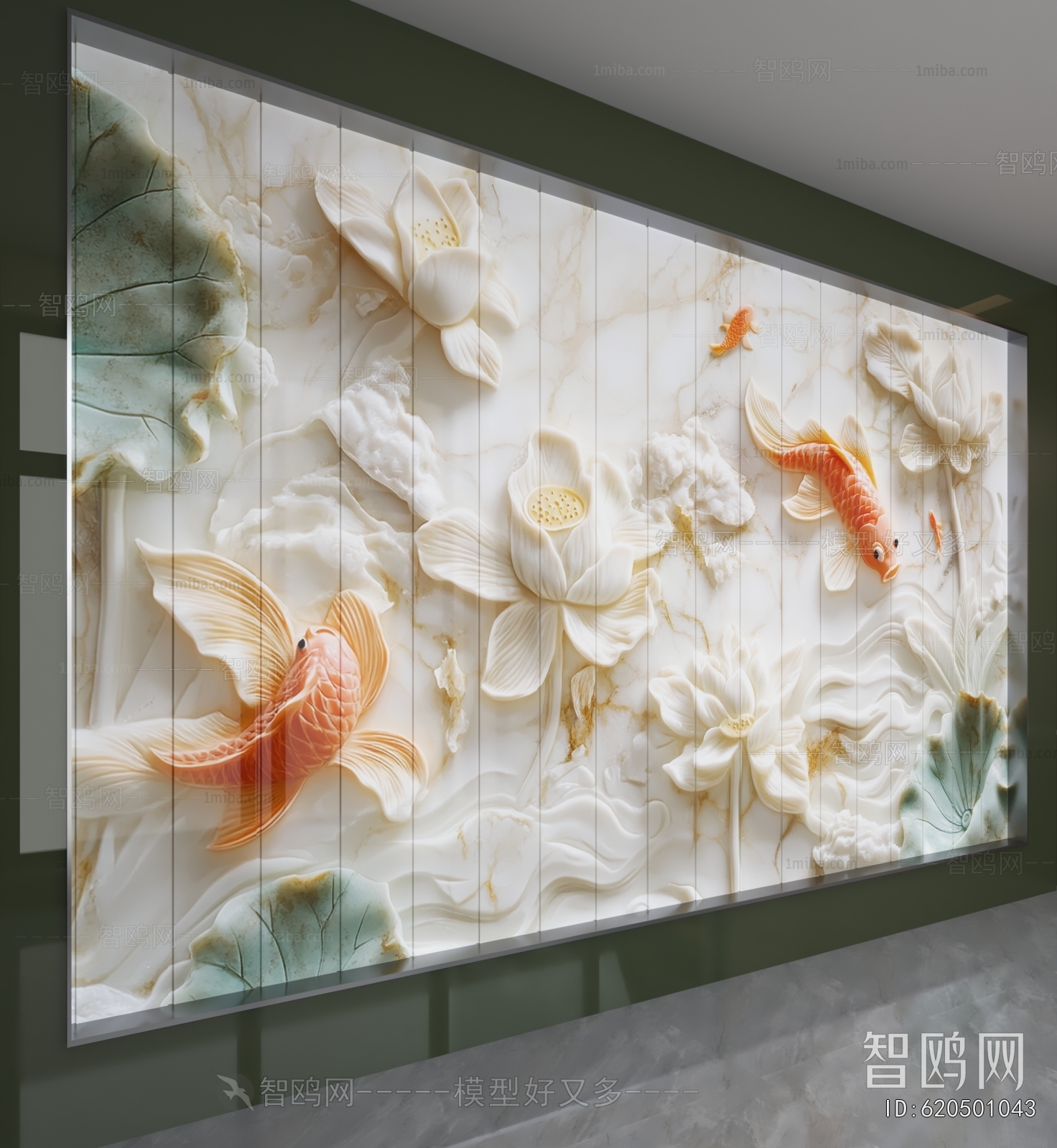 New Chinese Style TV Wall