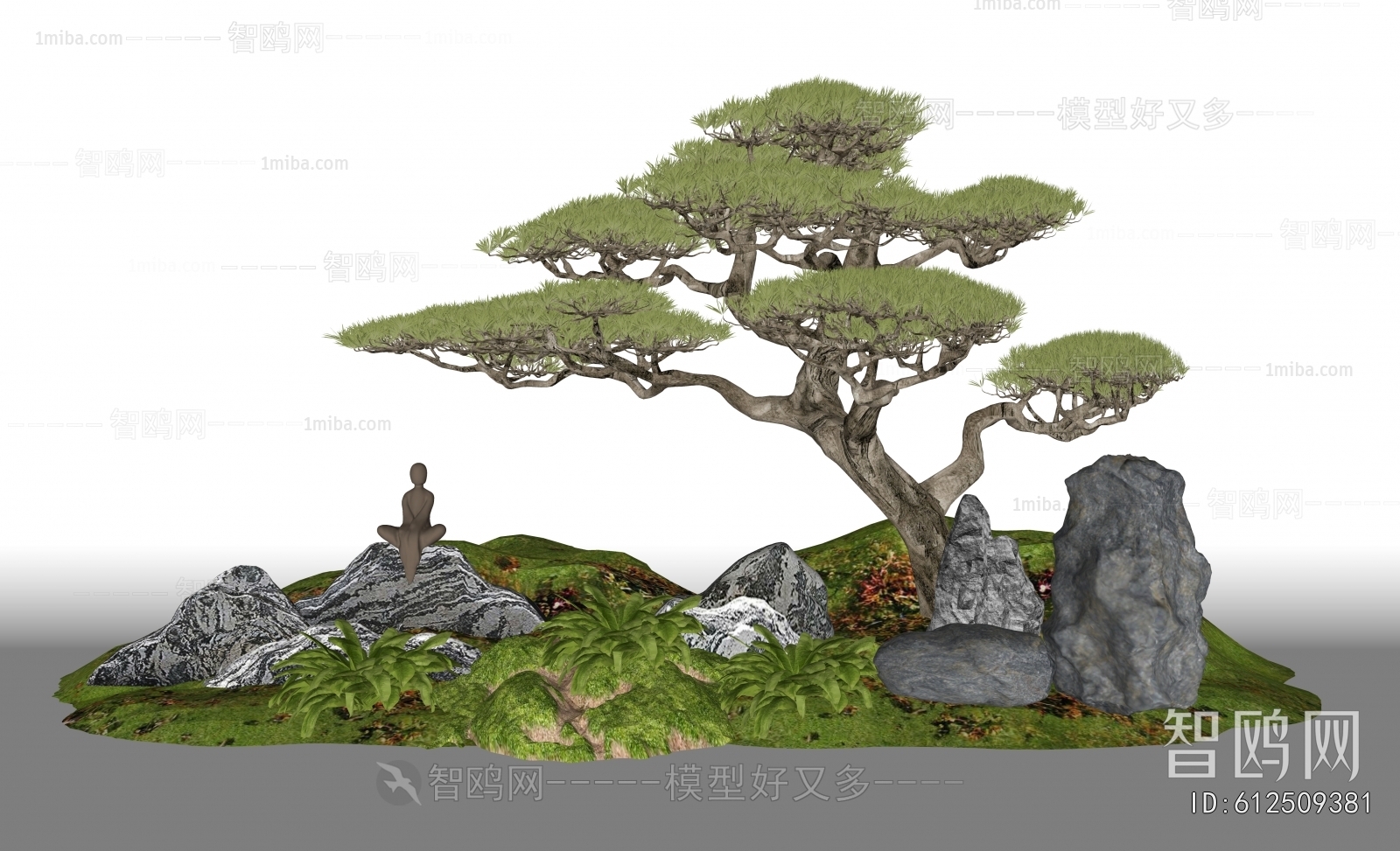 New Chinese Style Plant Landscaping