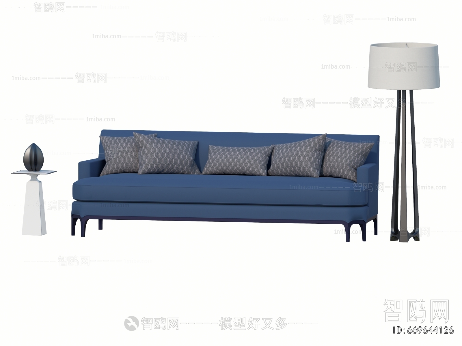 Modern Multi Person Sofa