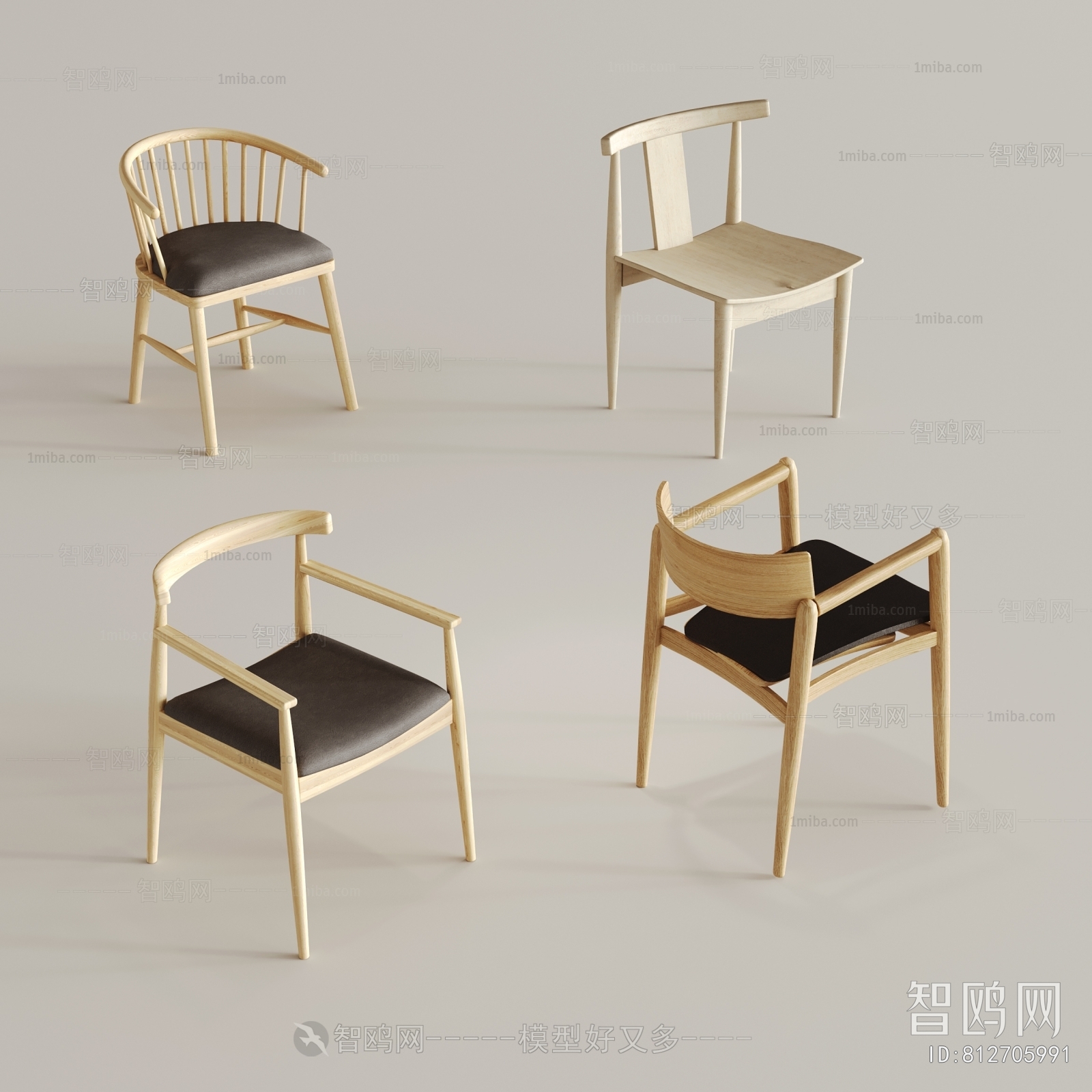 New Chinese Style Lounge Chair