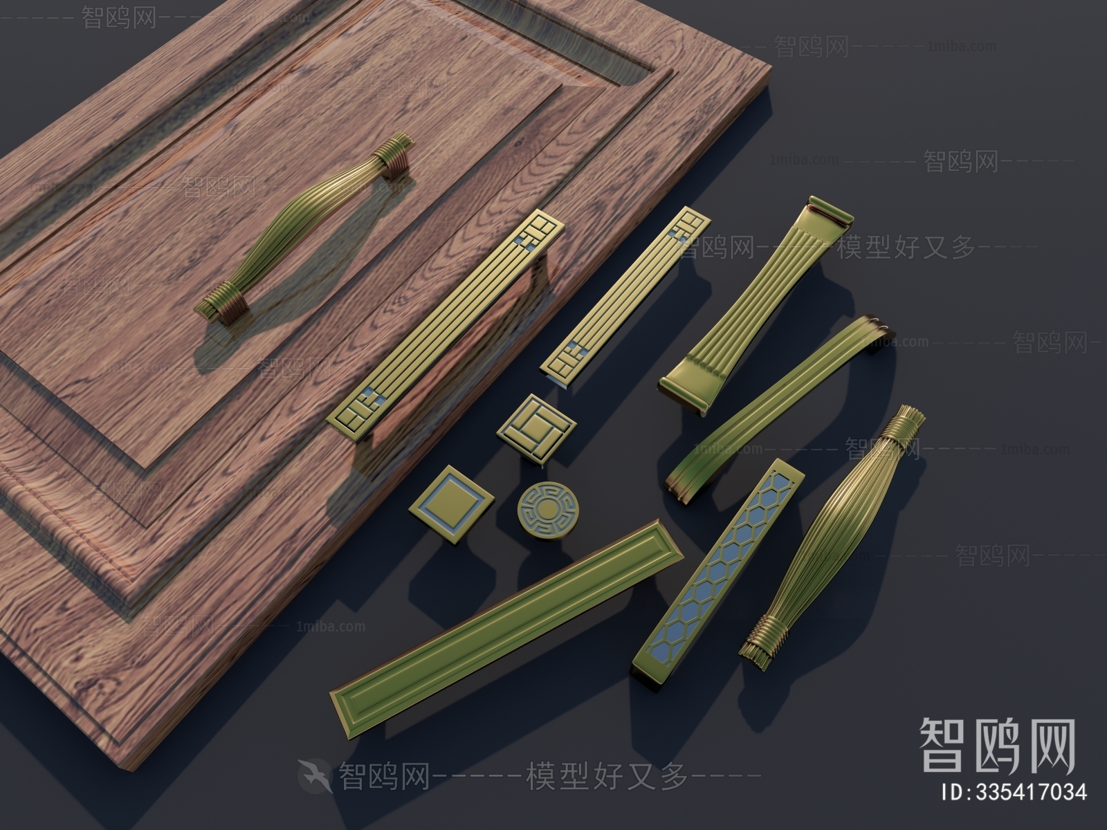 New Chinese Style Door Handle