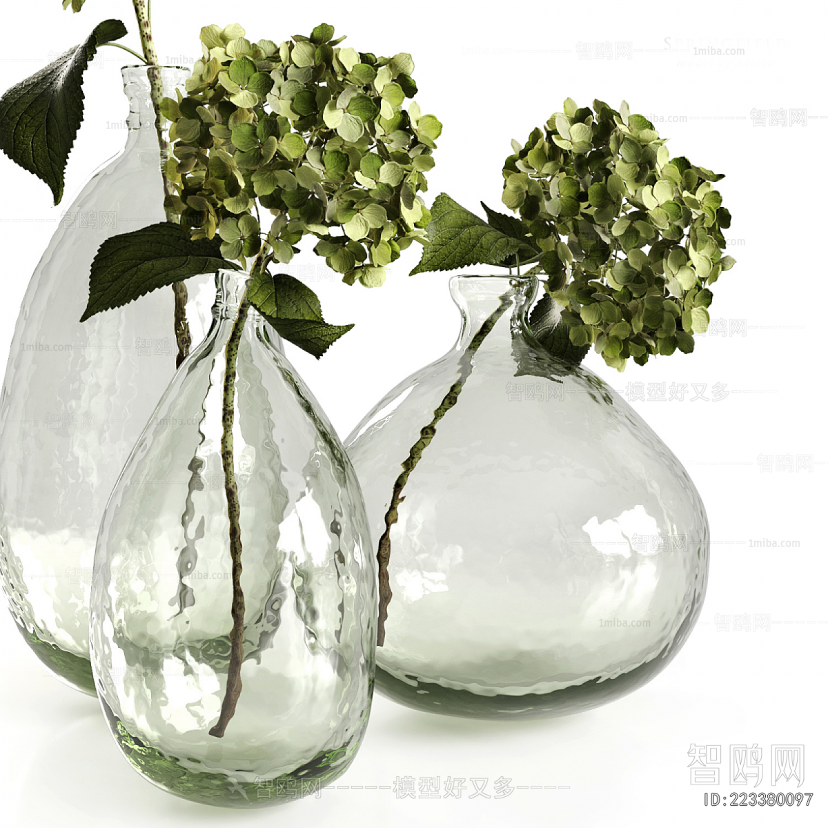 Modern Aquatic Green Plant