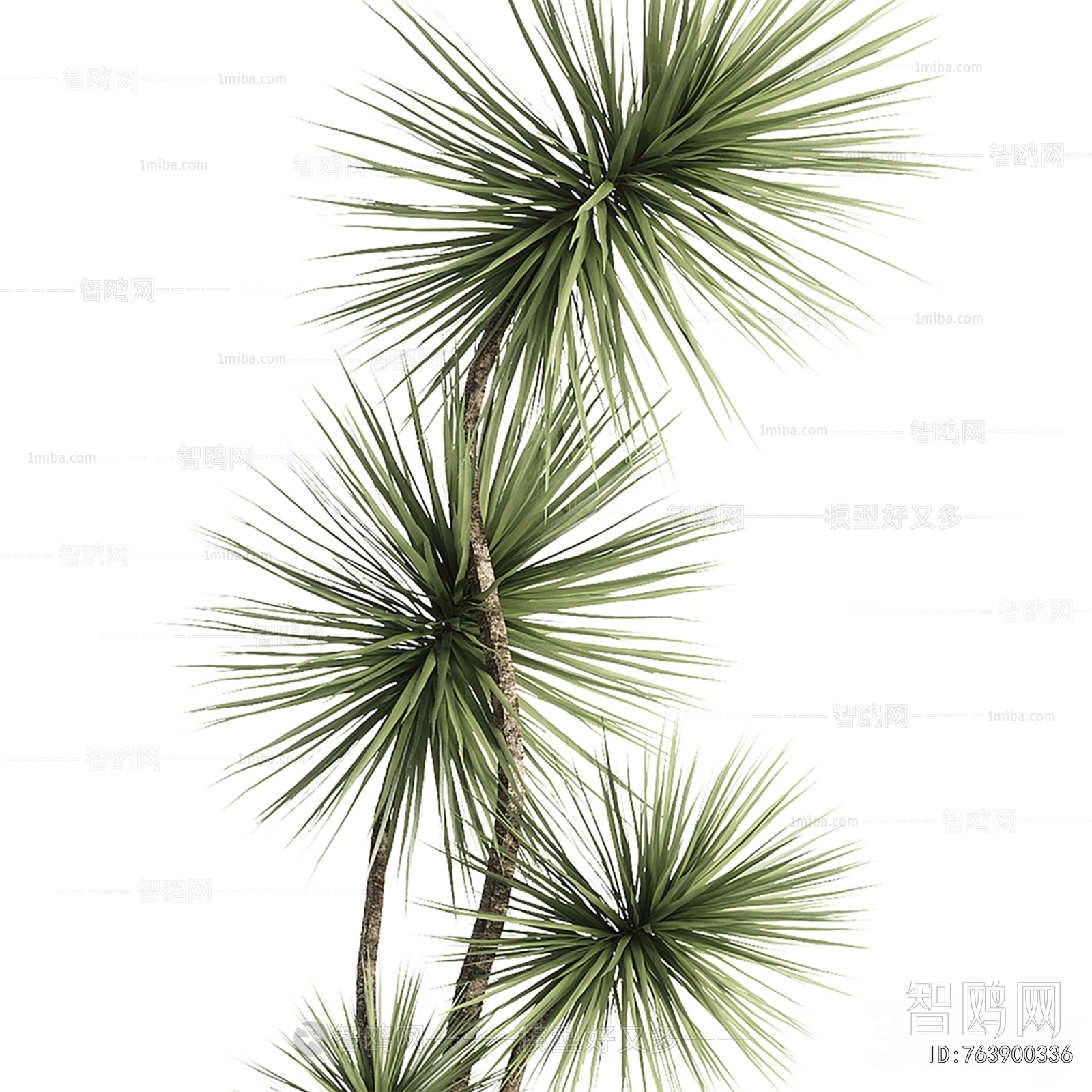 Modern Ground Green Plant Potted Plants