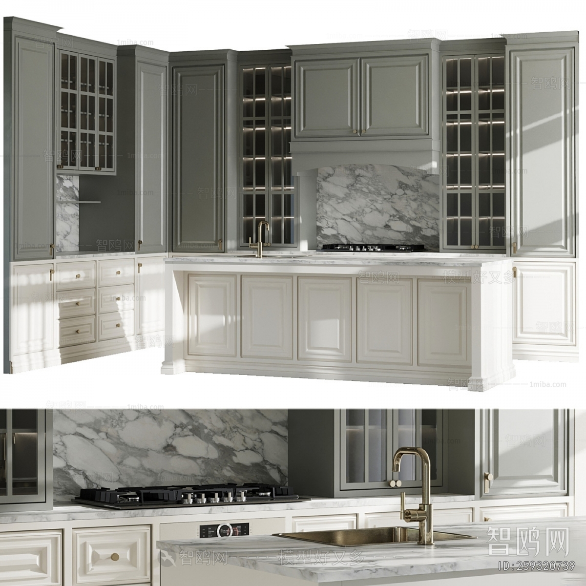 American Style Kitchen Cabinet