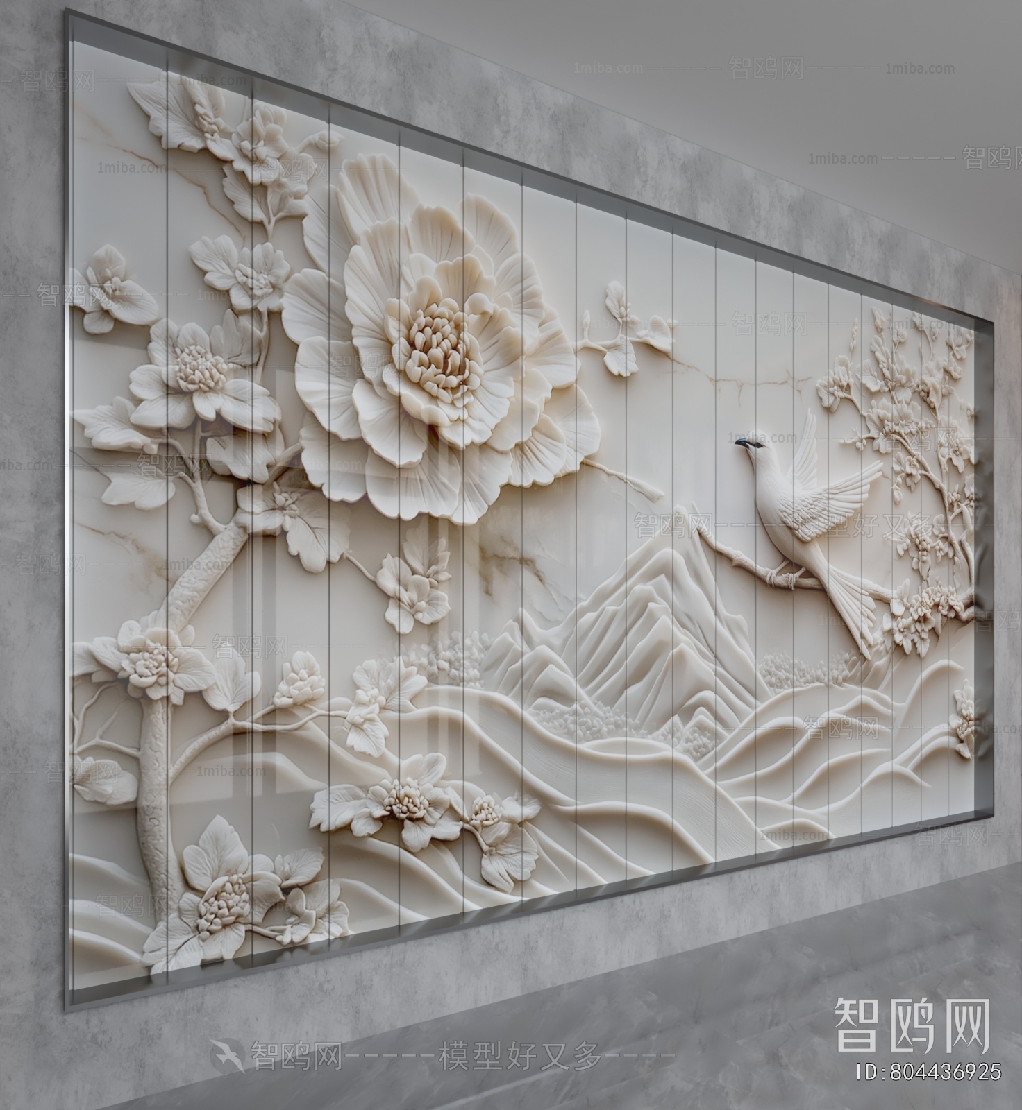 New Chinese Style TV Wall