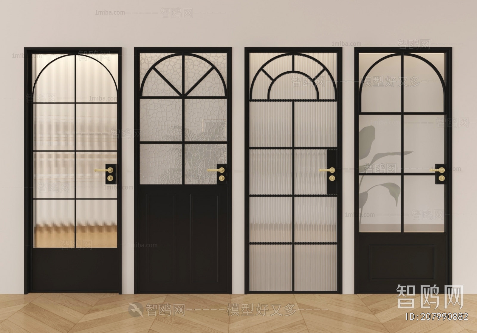 French Style Single Door