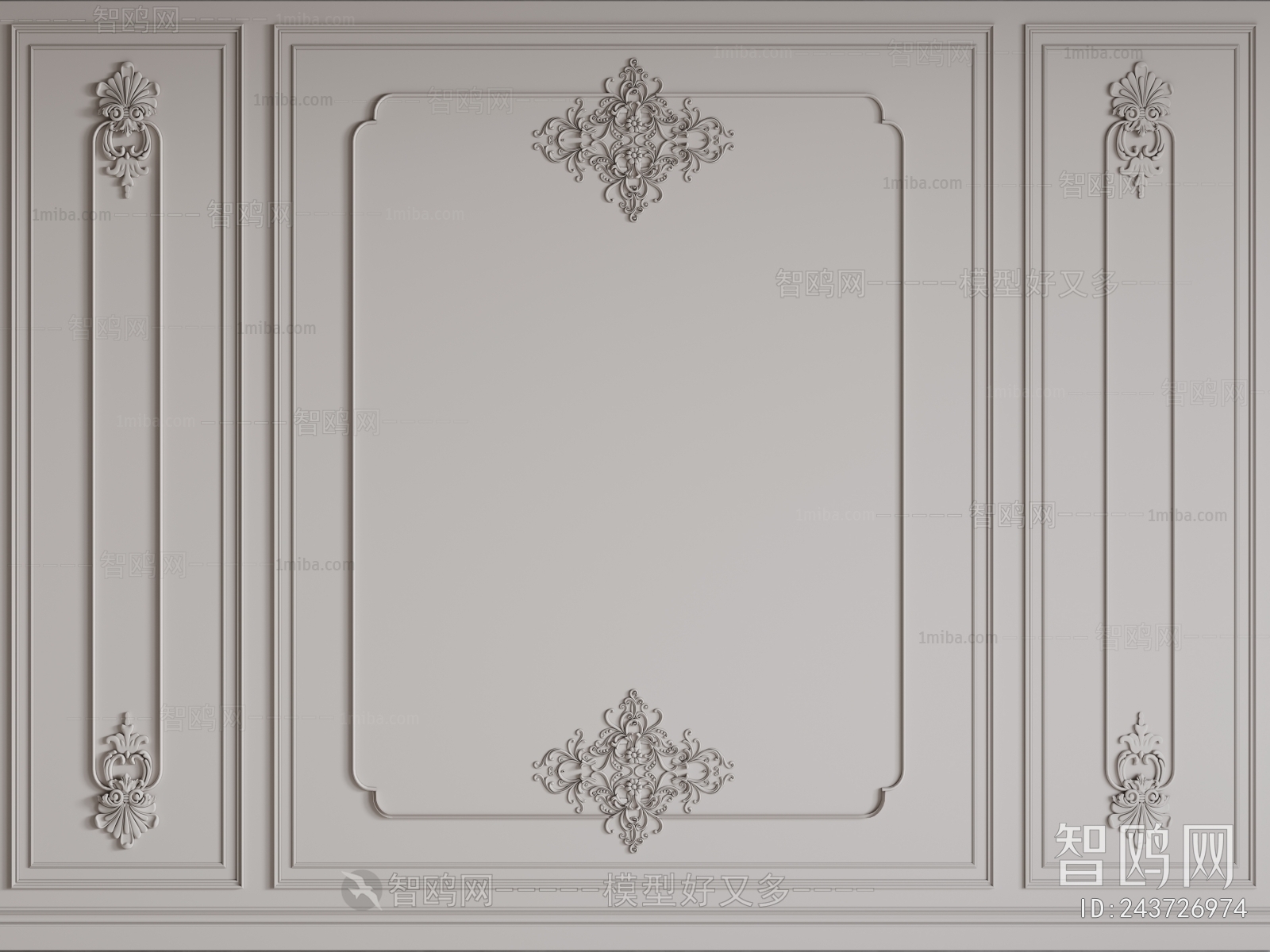 French Style TV Wall