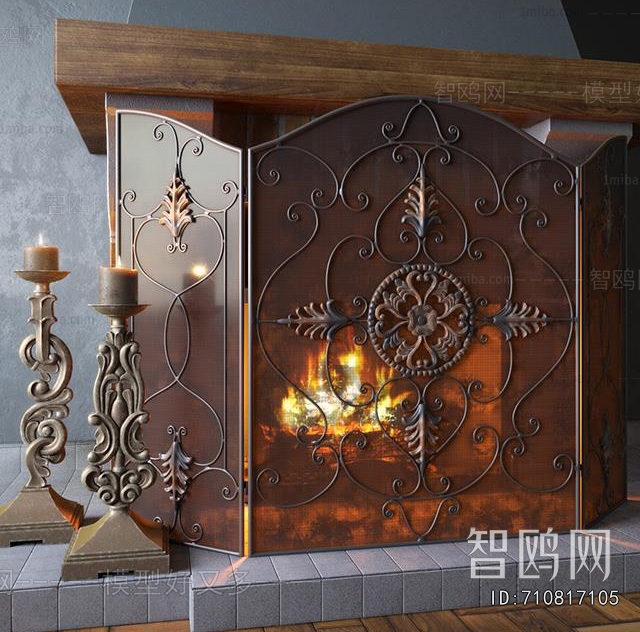 European Style Metal Screen Partition