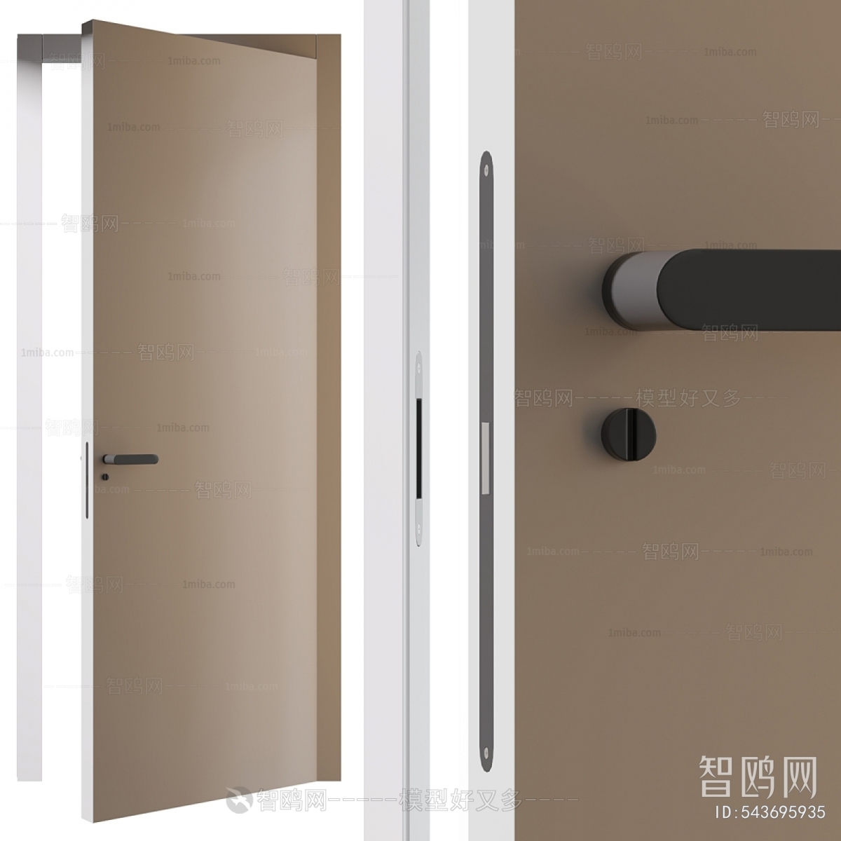 Modern Single Door