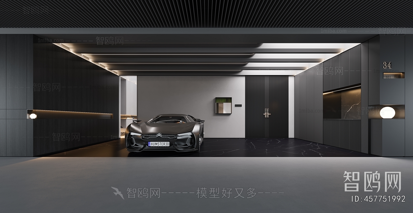 Modern Underground Garage