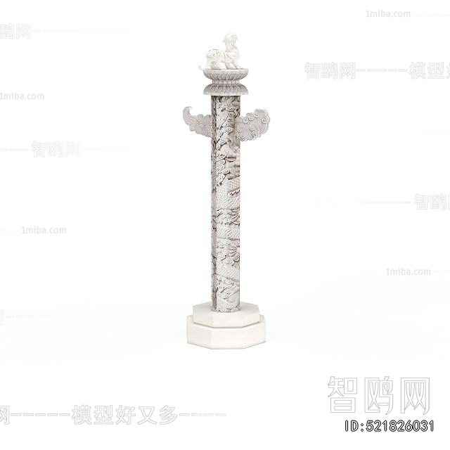 New Chinese Style Column