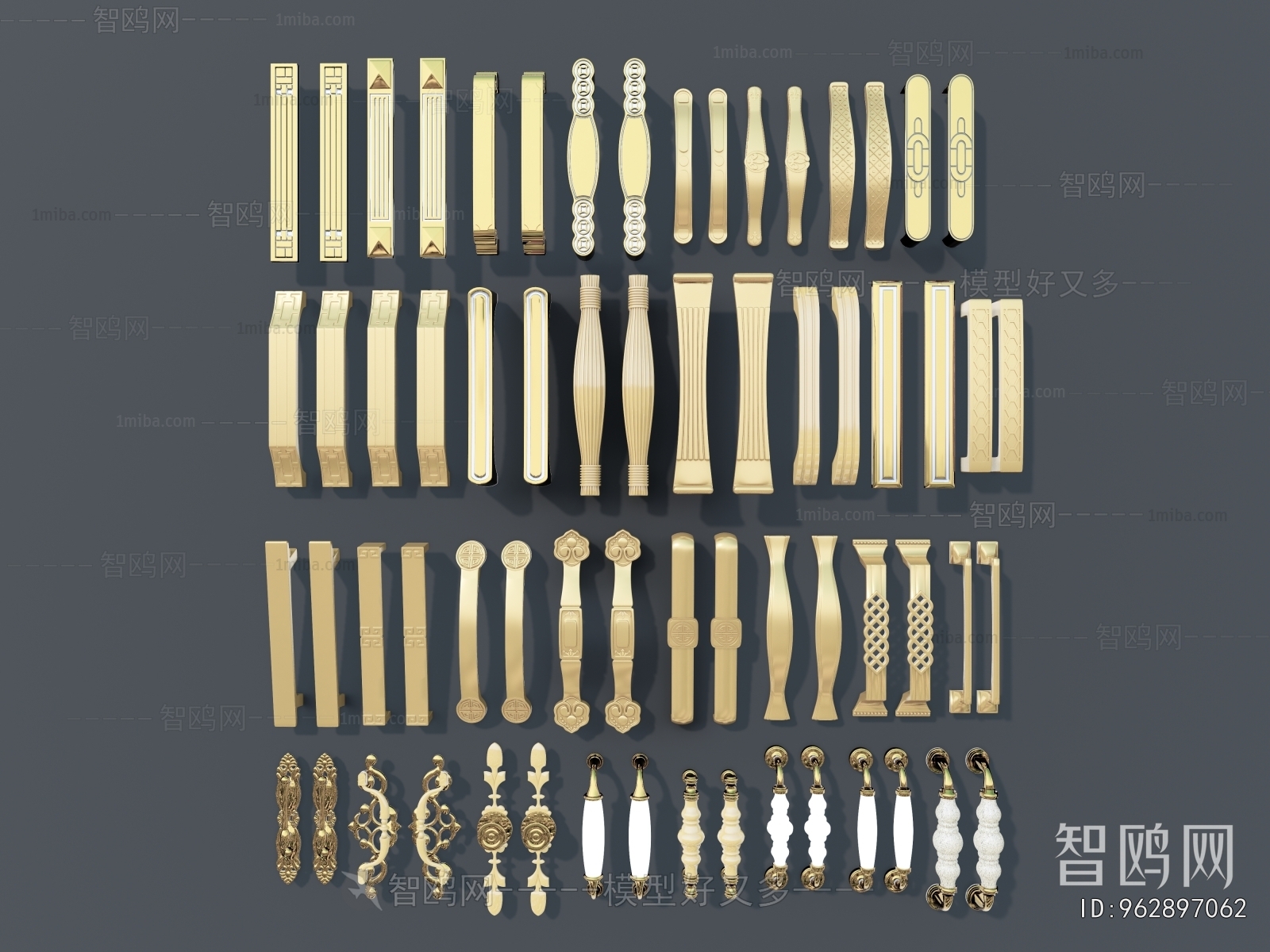 New Chinese Style Door Handle