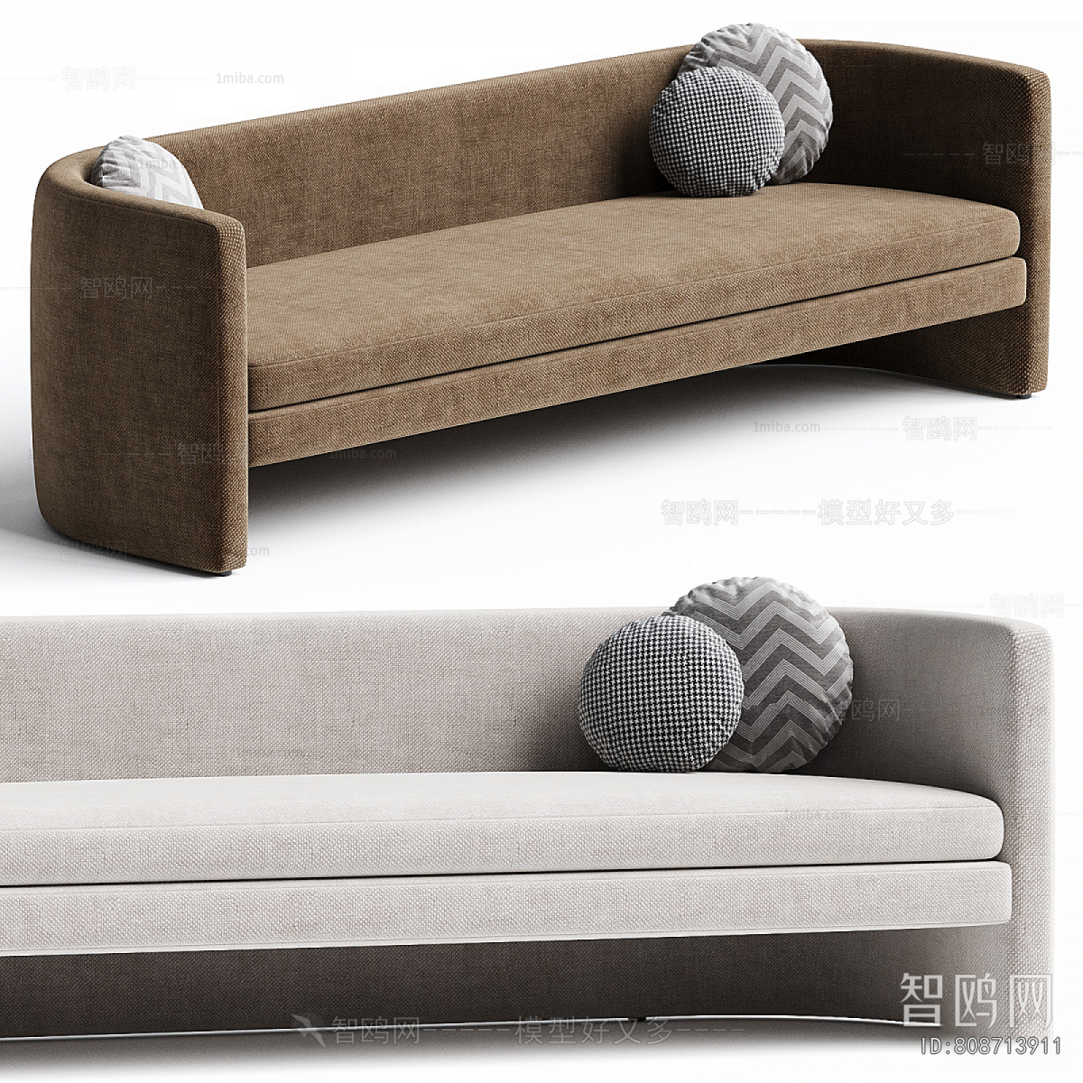 Modern Multi Person Sofa