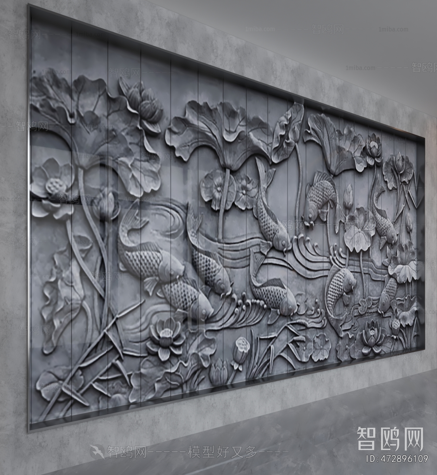 New Chinese Style TV Wall