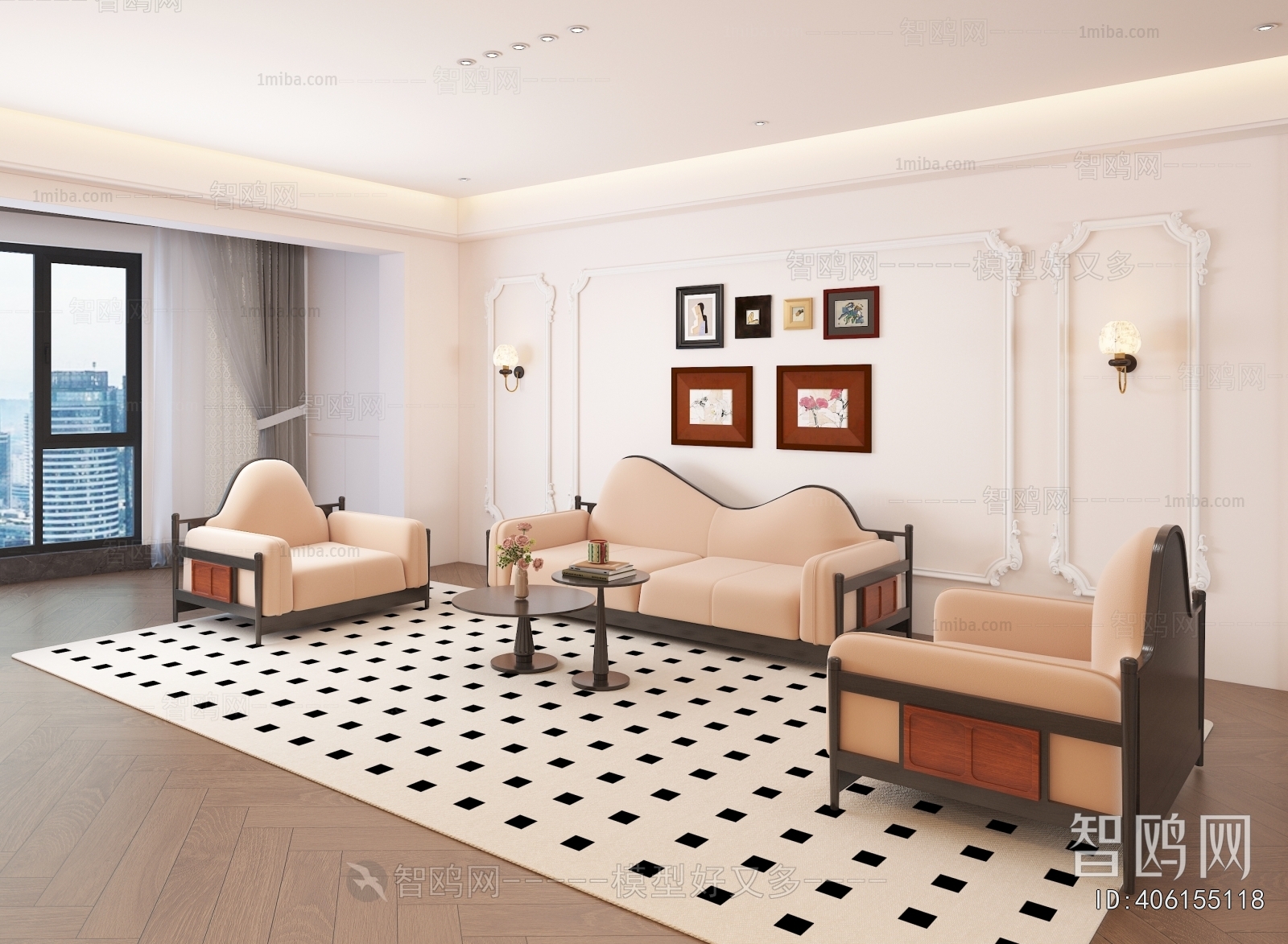 French Style A Living Room