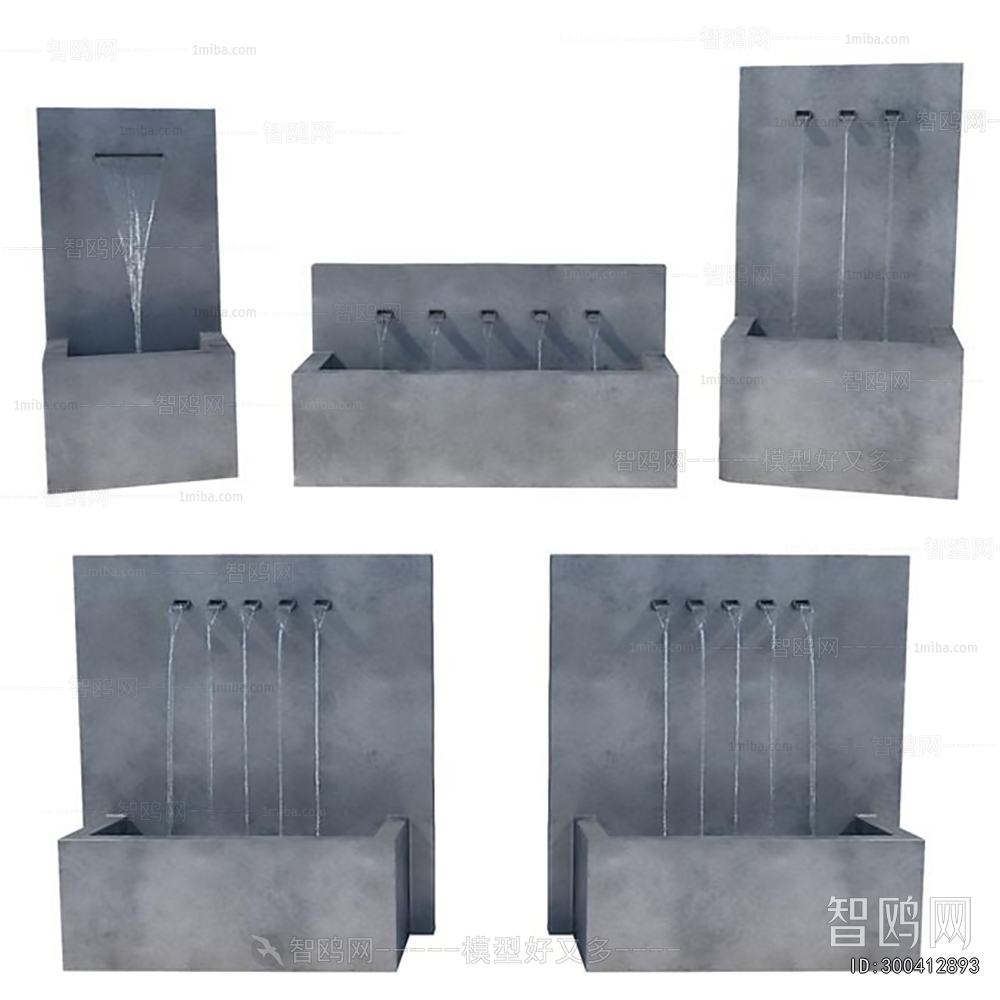 Modern Rockery Waterscape