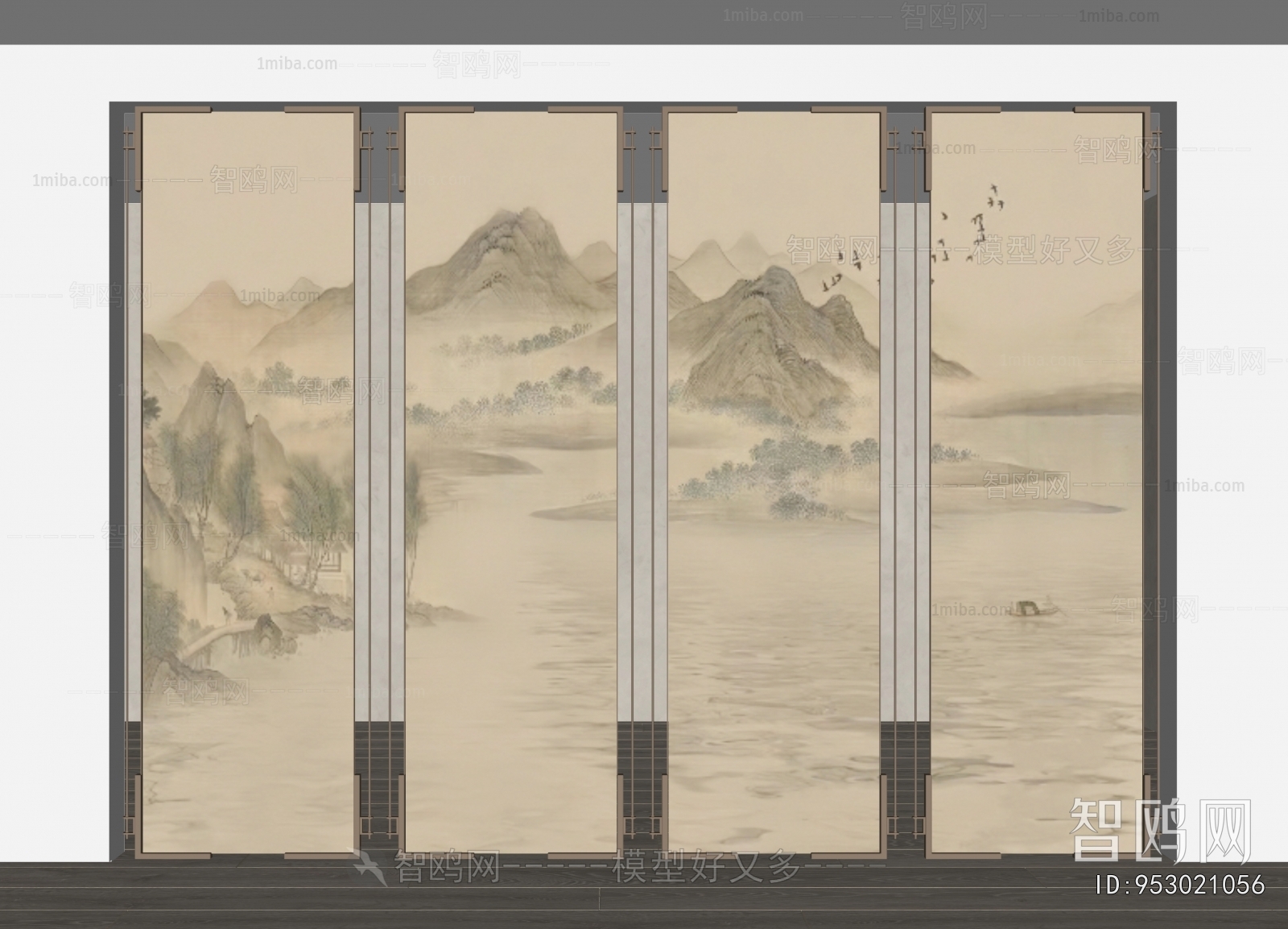 New Chinese Style Partition