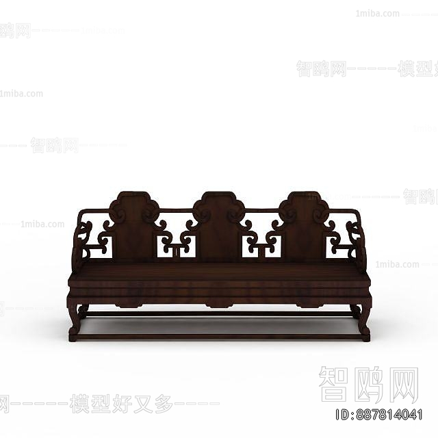 Chinese Style Arhat Bed