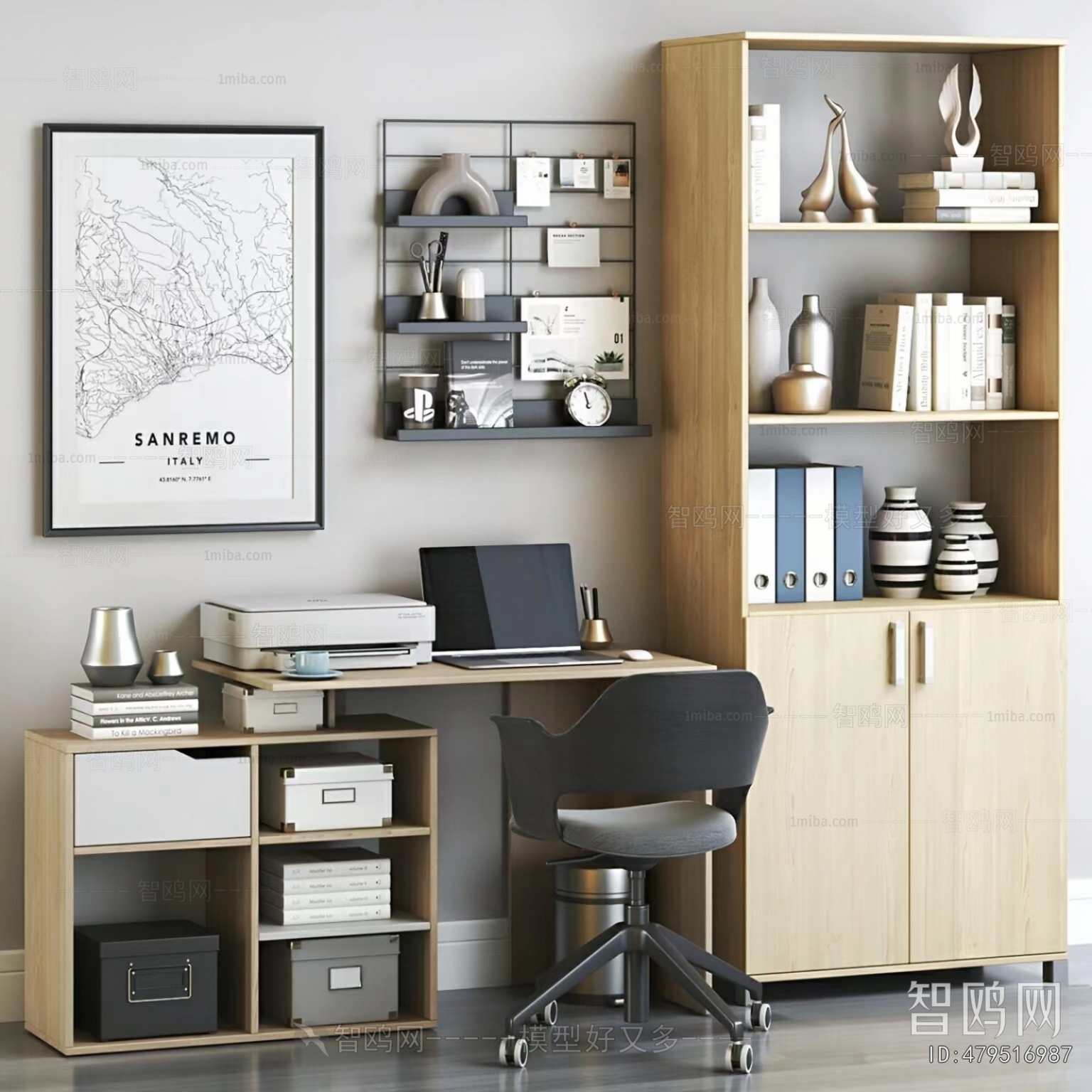 Modern Computer Desk And Chair