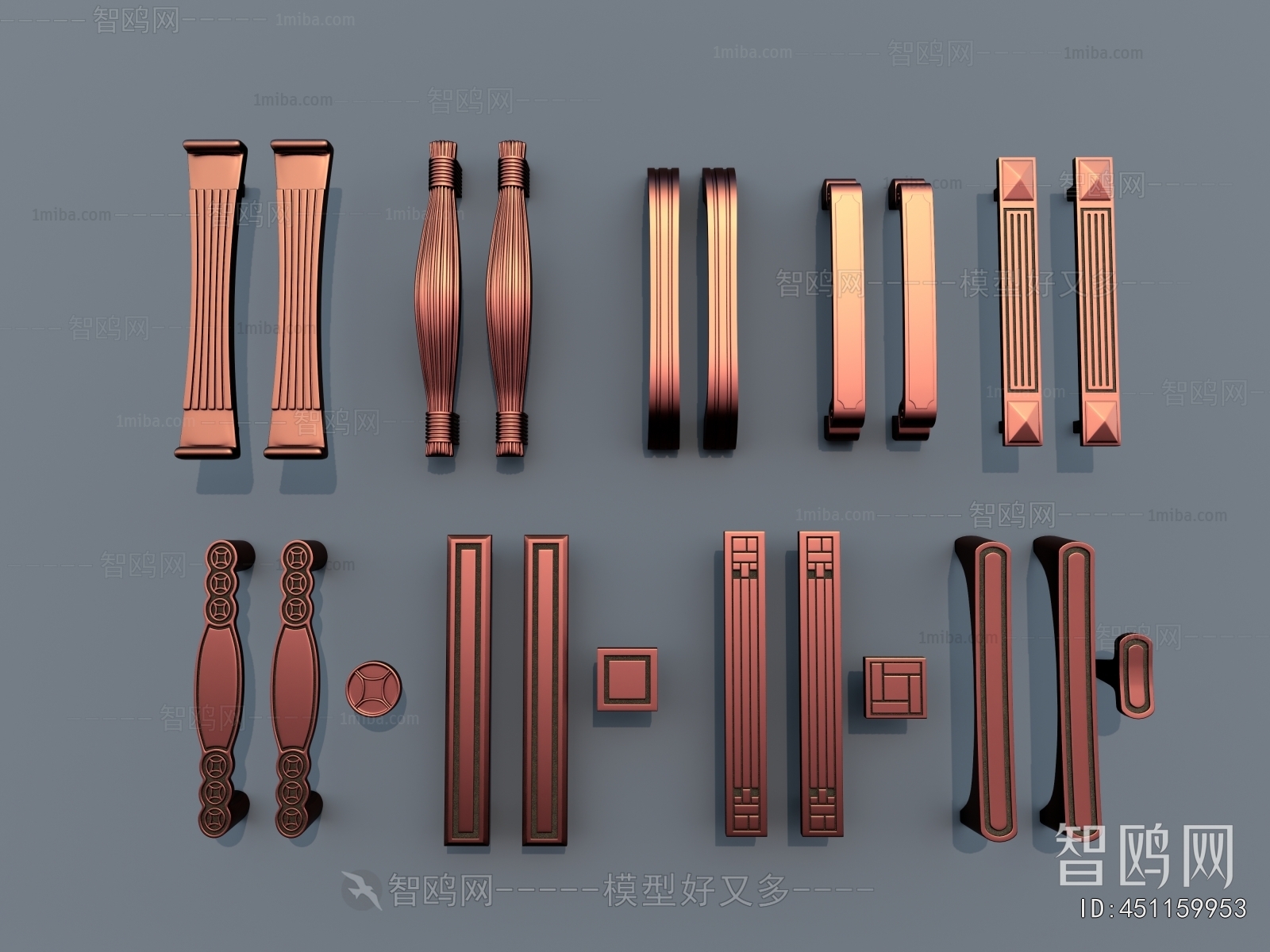 New Chinese Style Door Handle