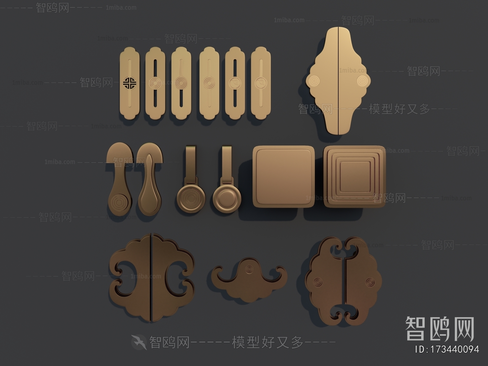 Chinese Style Door Handle