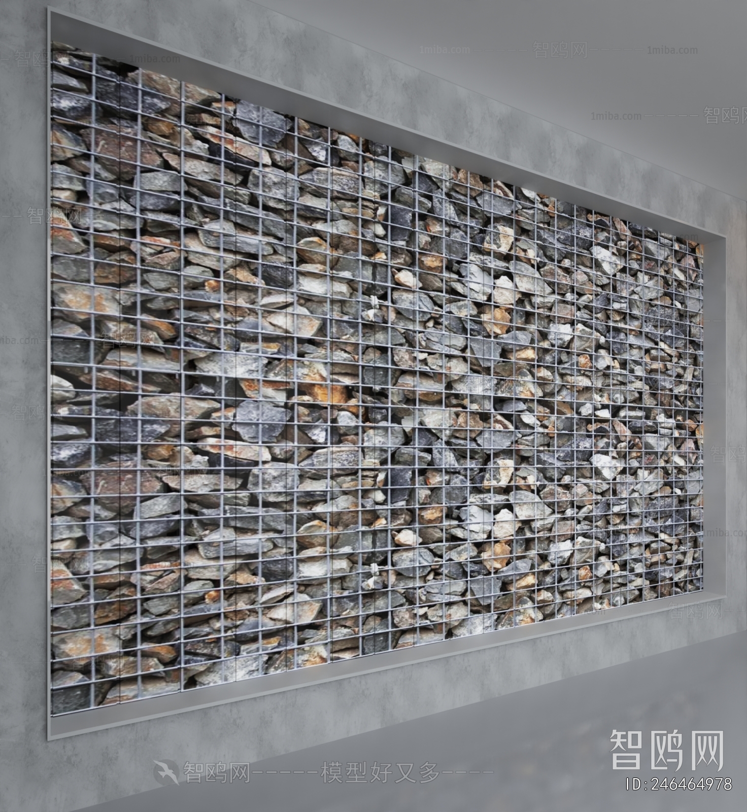 Industrial Style TV Wall