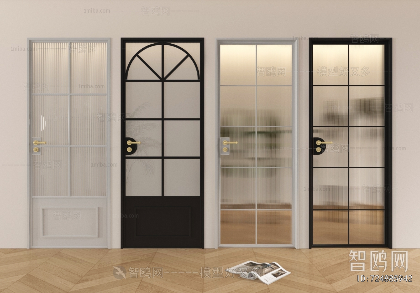 French Style Single Door