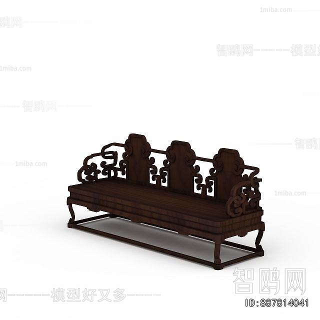 Chinese Style Arhat Bed