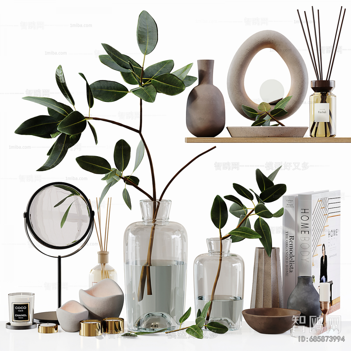 Modern Aquatic Green Plant