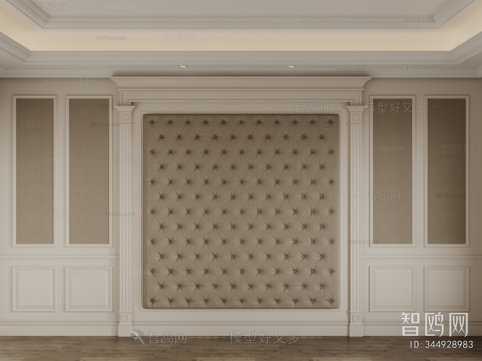 French Style TV Wall