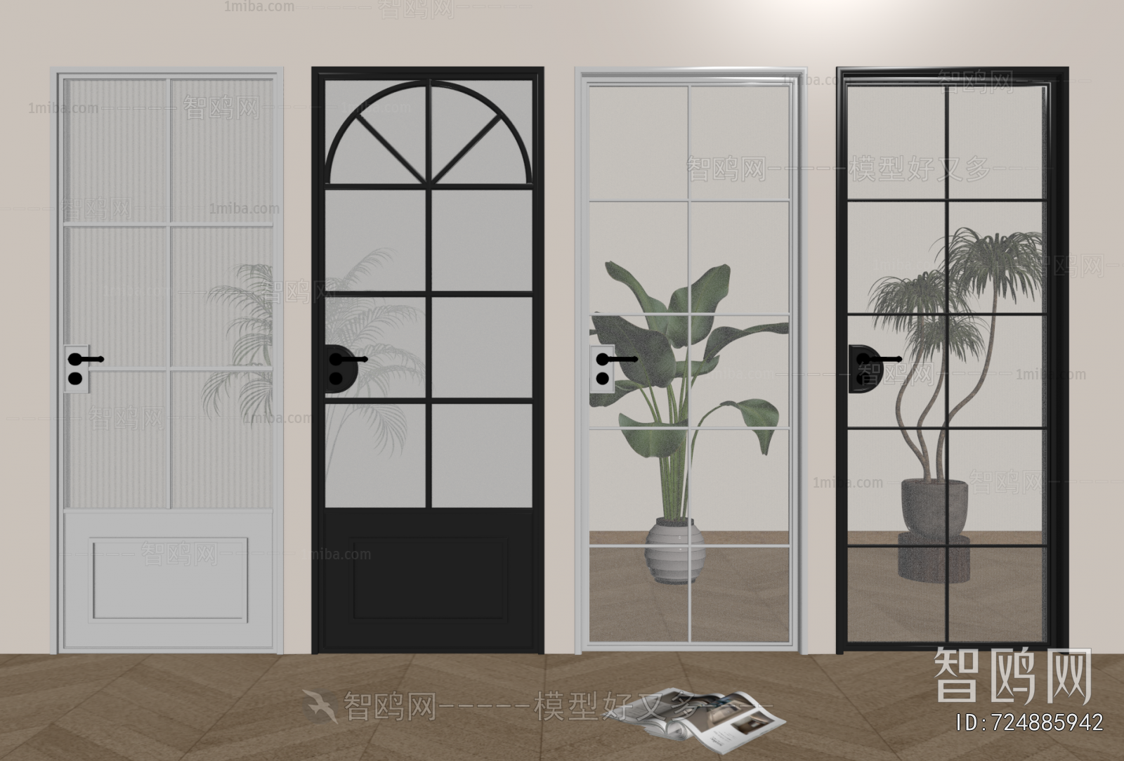 French Style Single Door