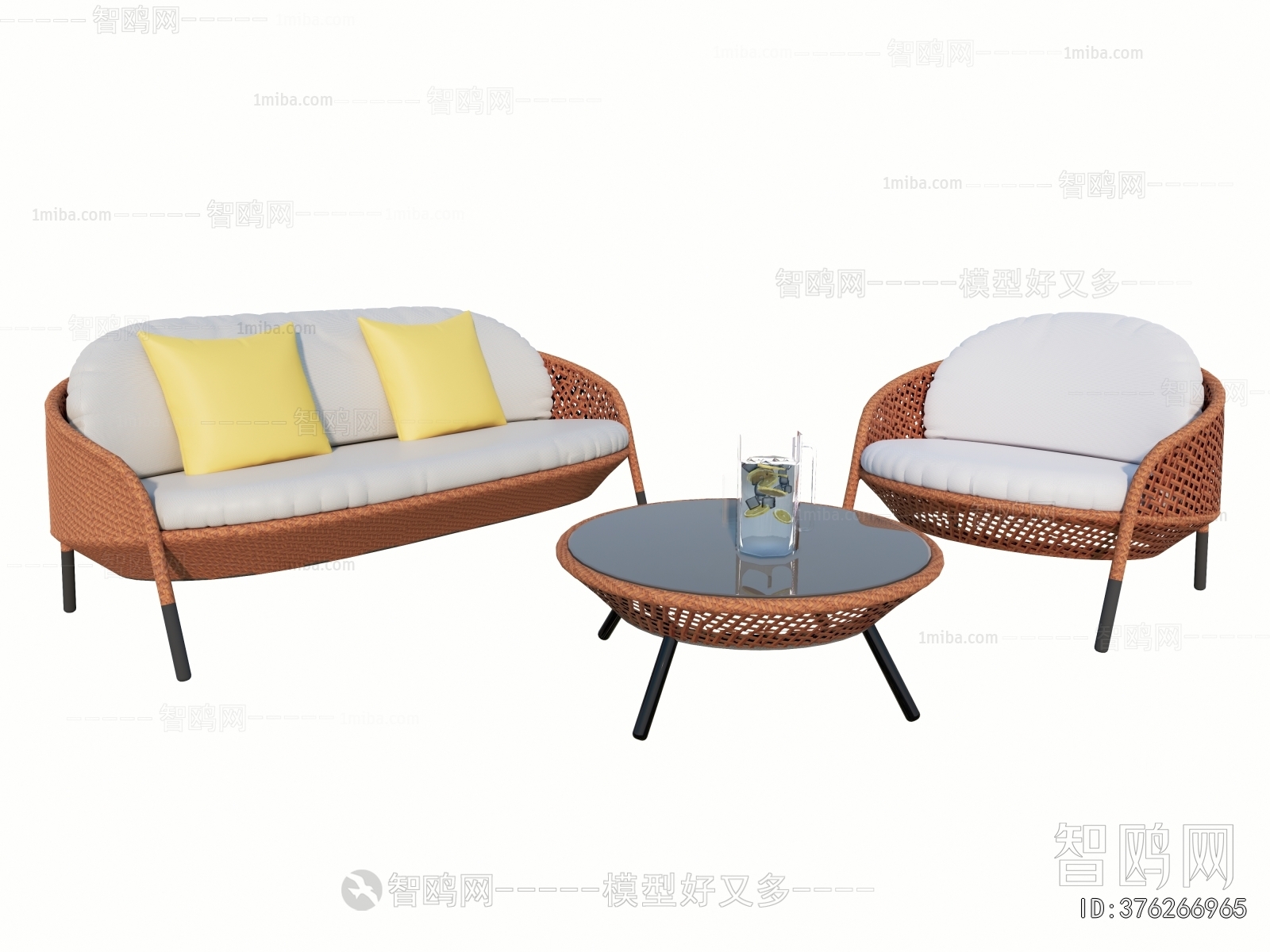 Modern Outdoor Sofa