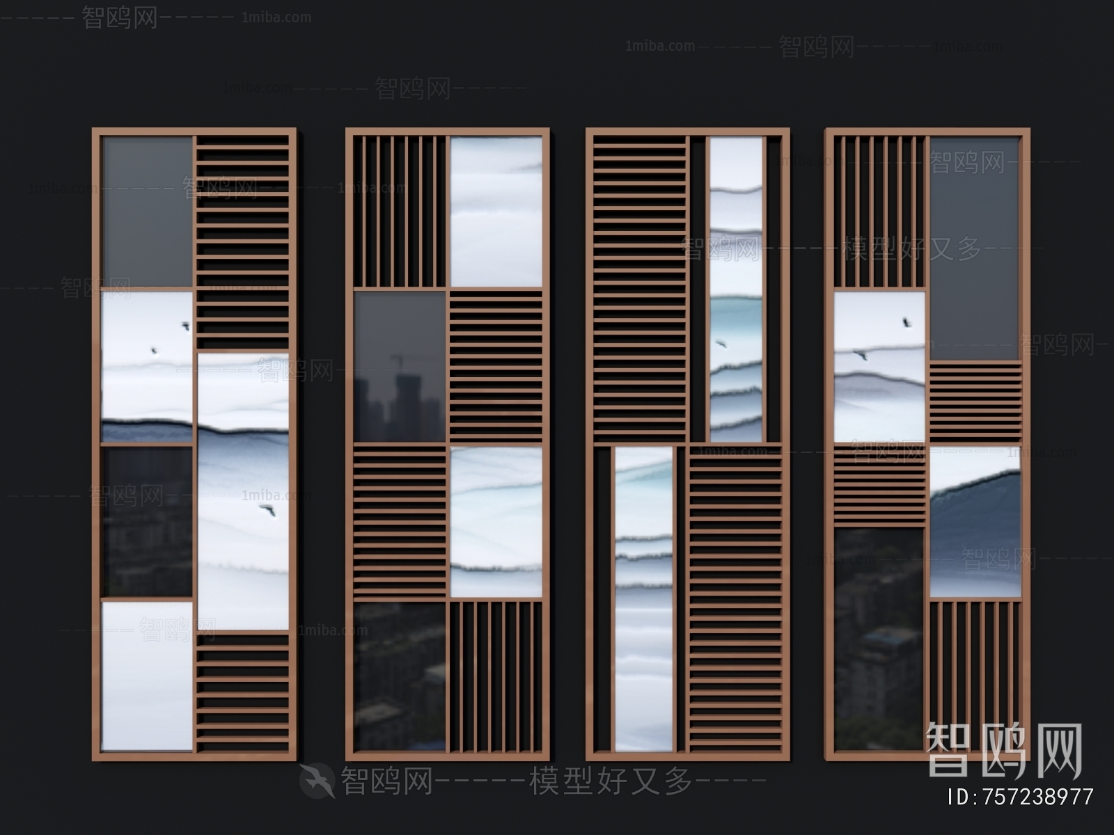 New Chinese Style Partition