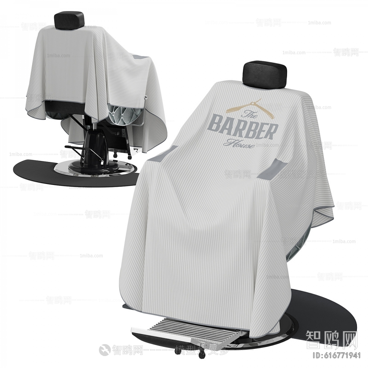 Modern Barber Chair