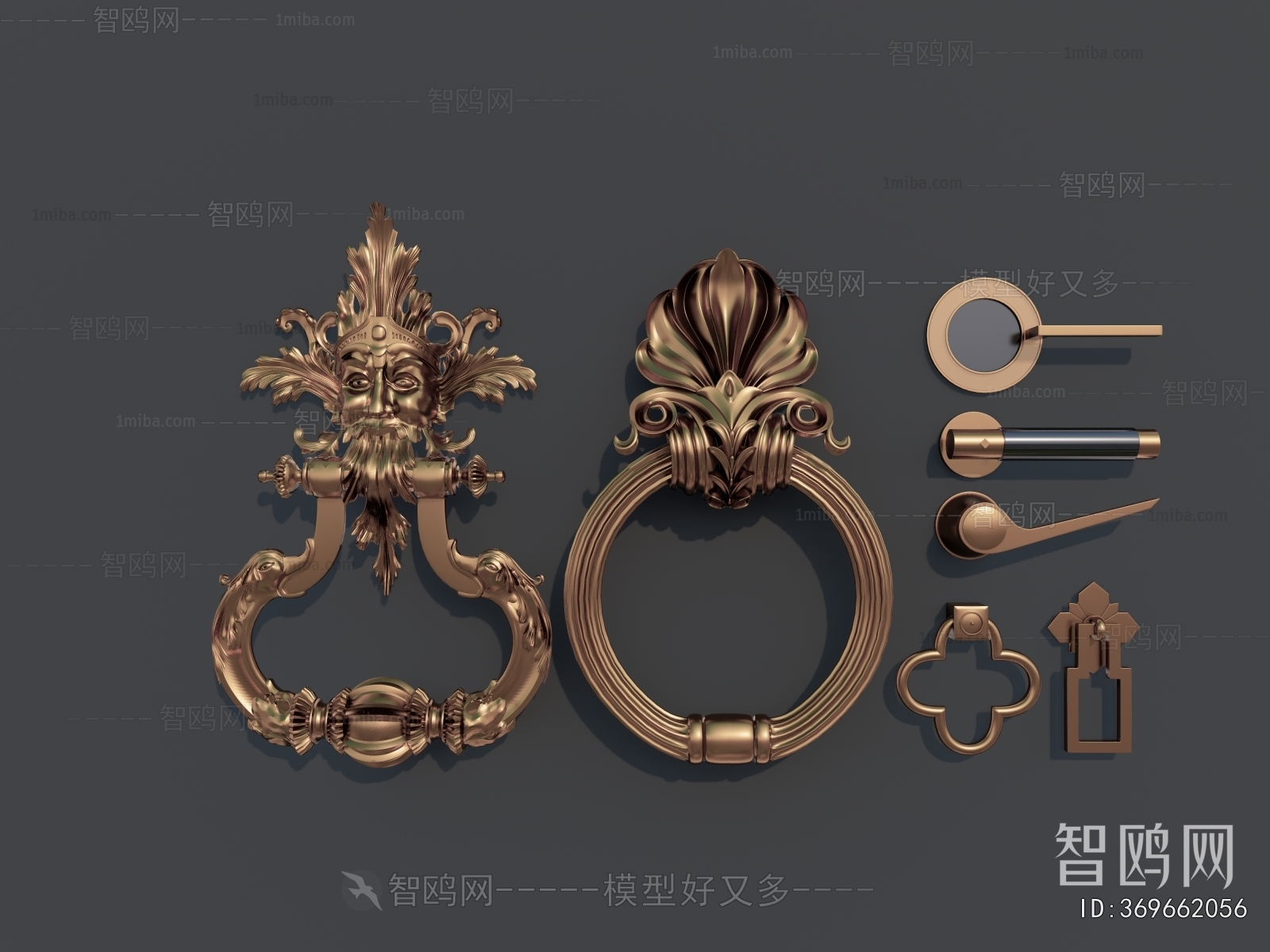 Chinese Style Door Handle