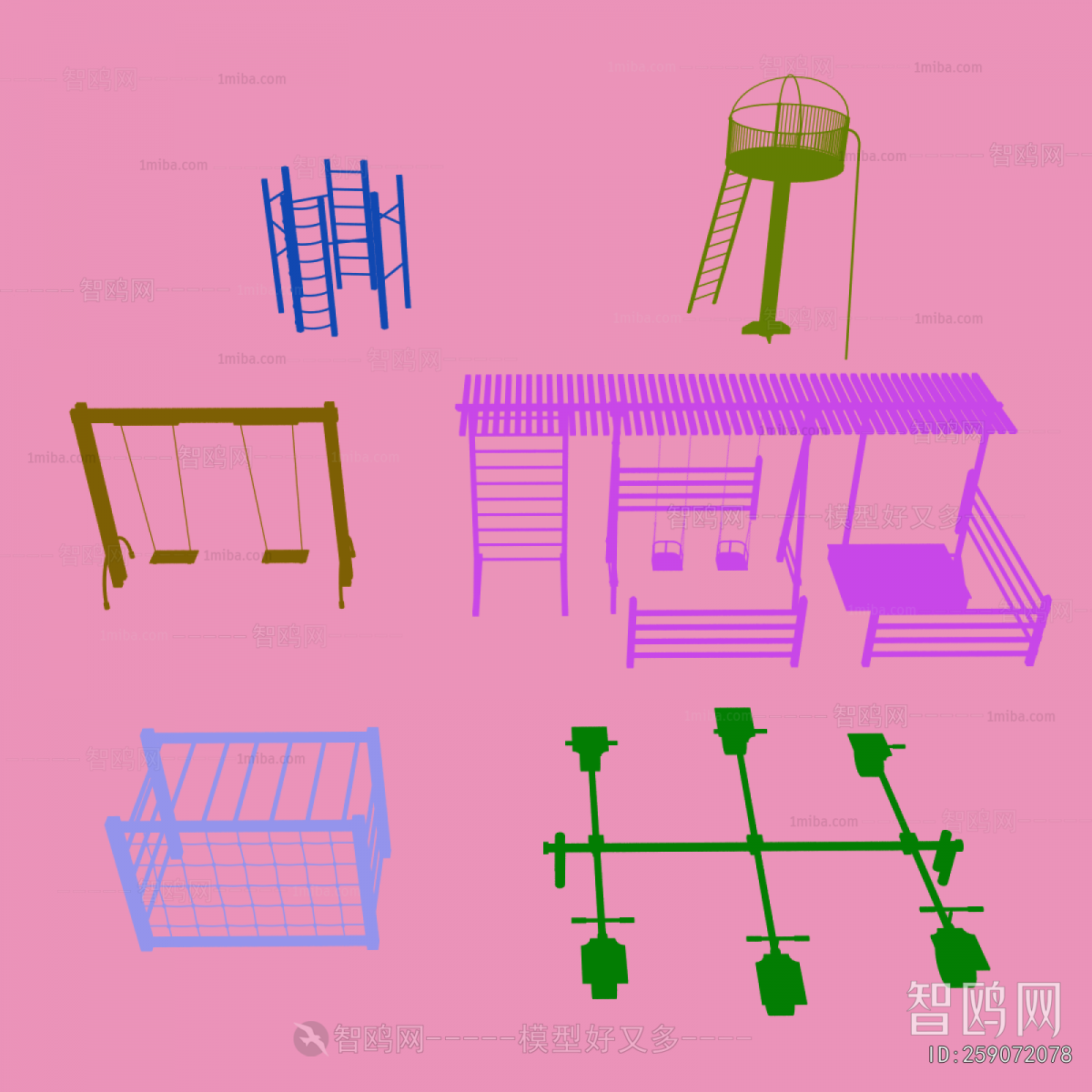 Modern Fitness Equipment