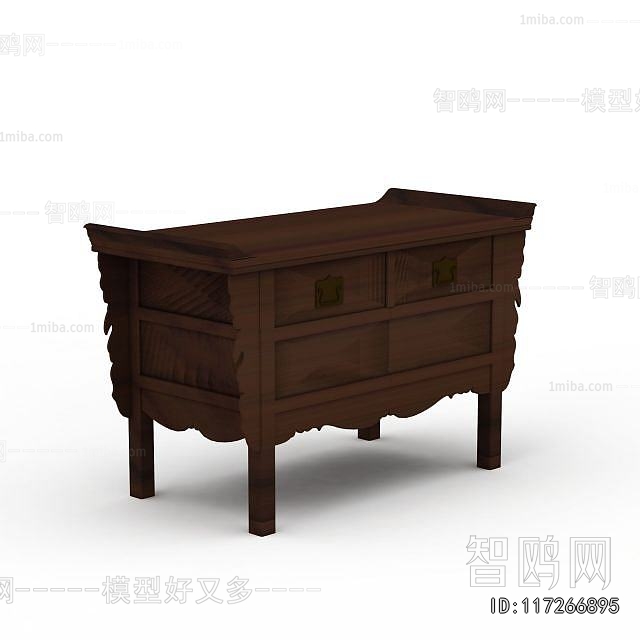 New Chinese Style Entrance Cabinet