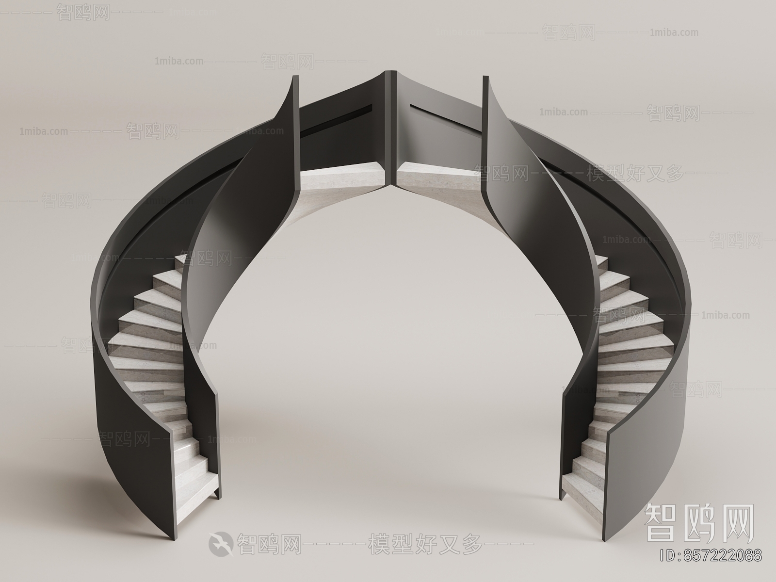 Modern Rotating Staircase