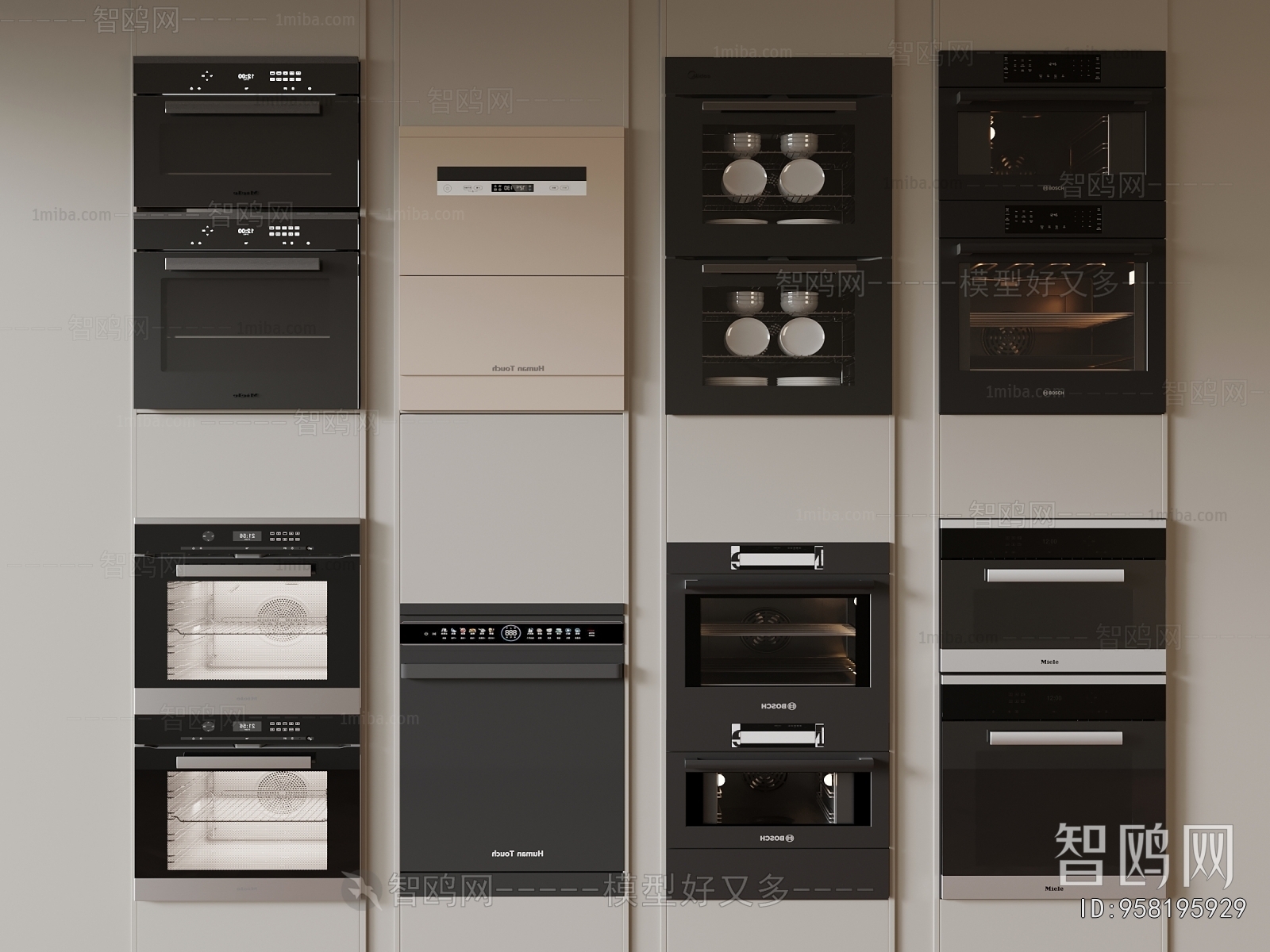 Modern Electric Kitchen Appliances