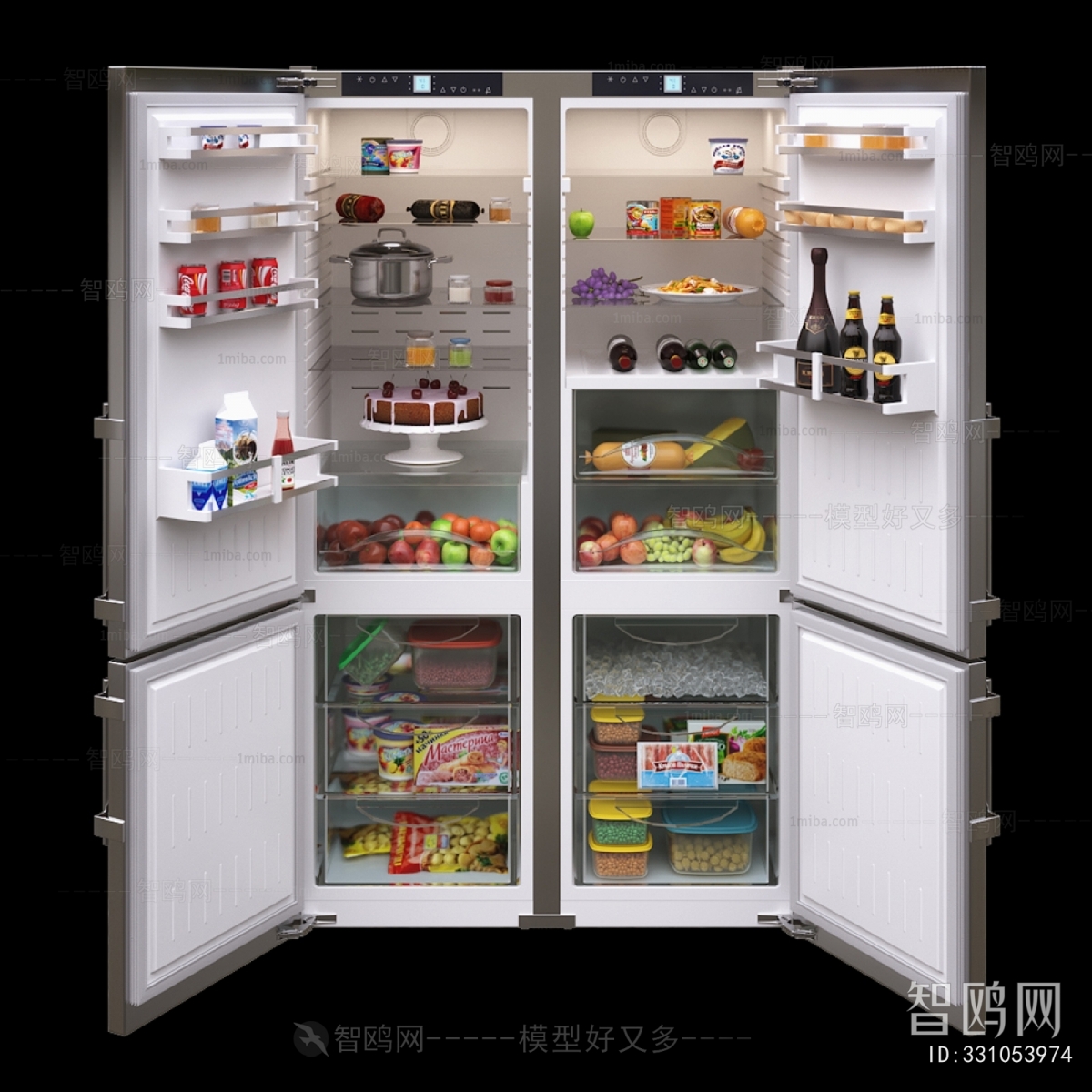 Modern Home Appliance Refrigerator