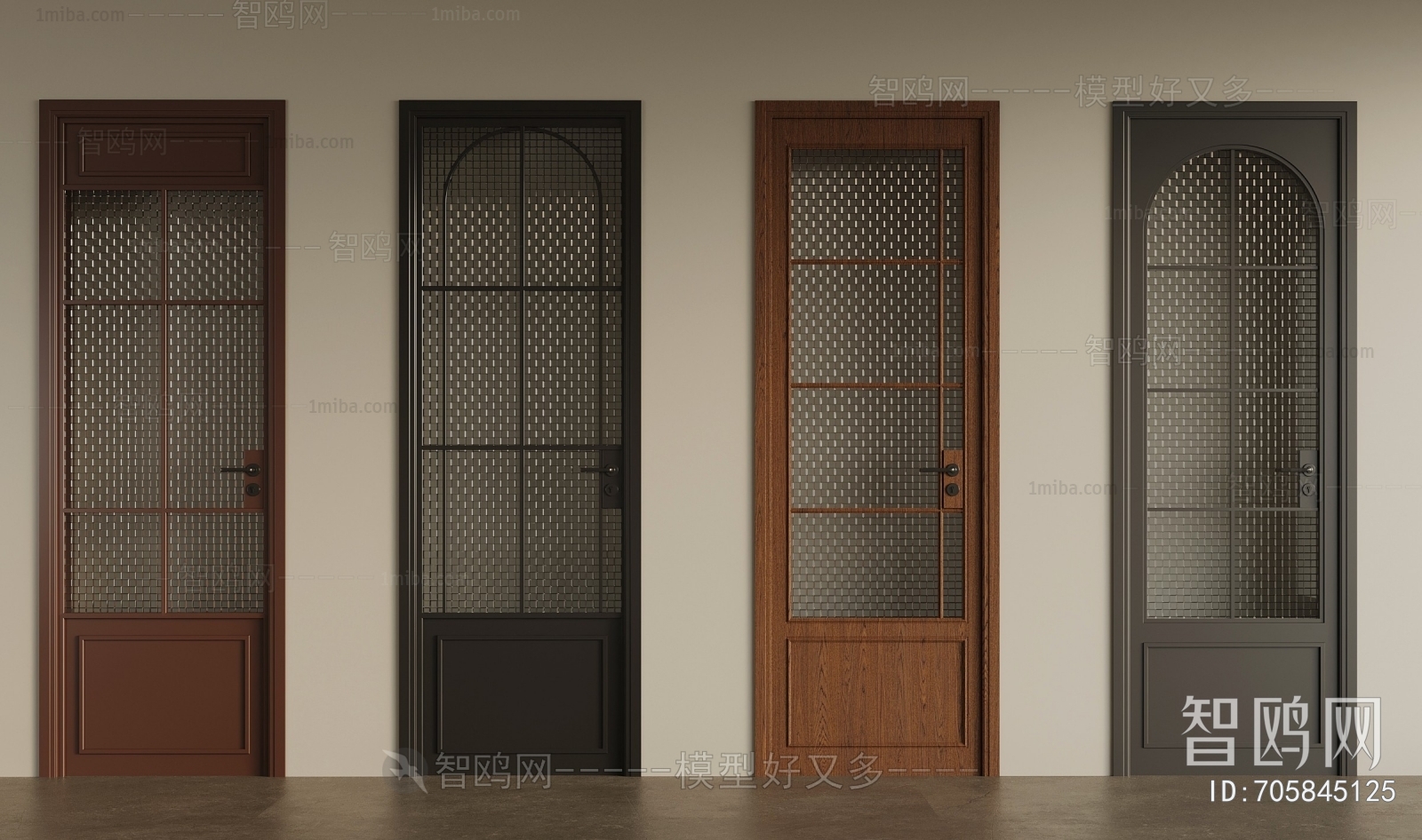 French Style Single Door