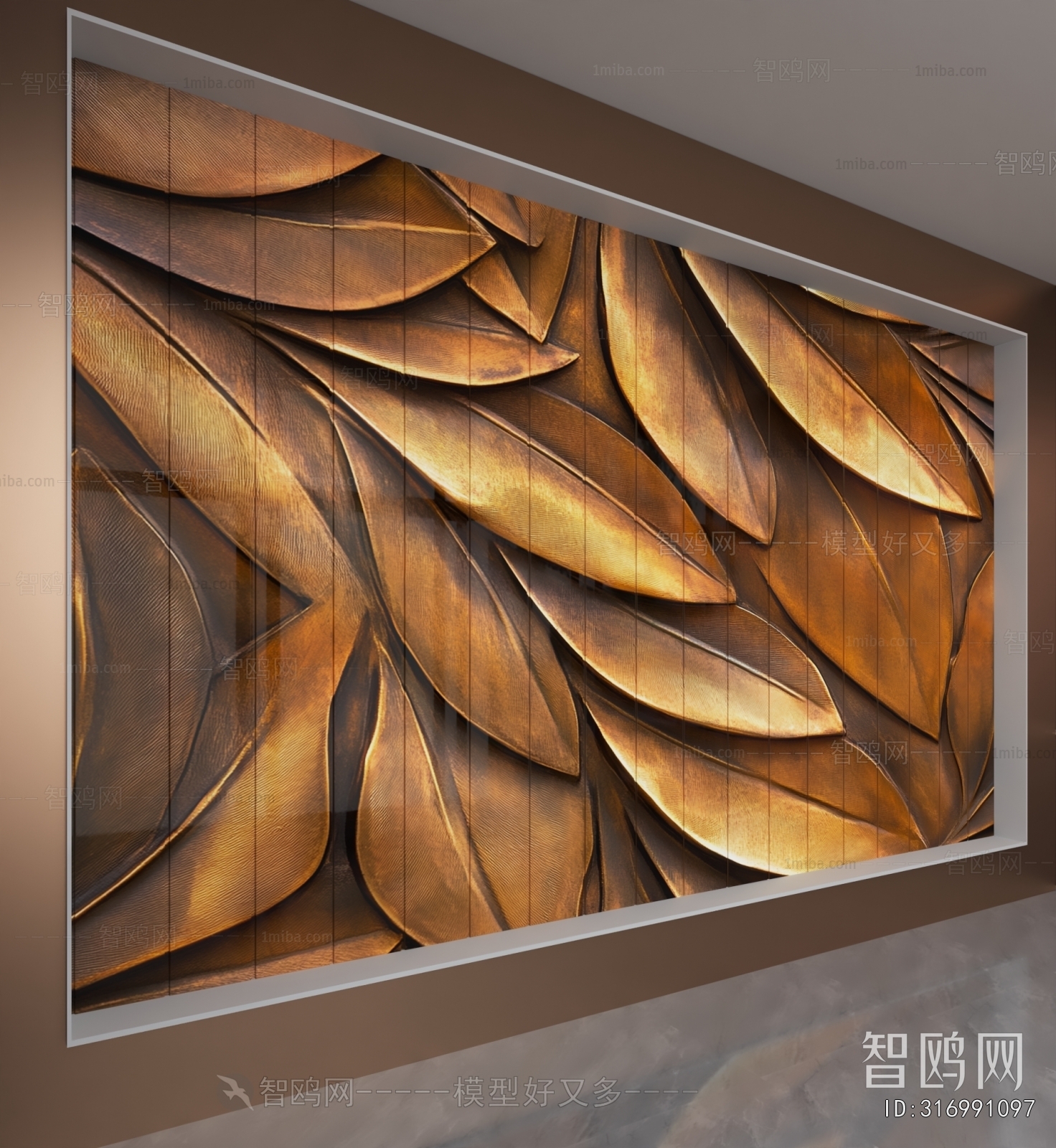 Industrial Style TV Wall