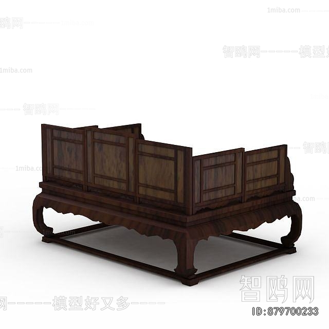 Chinese Style Arhat Bed