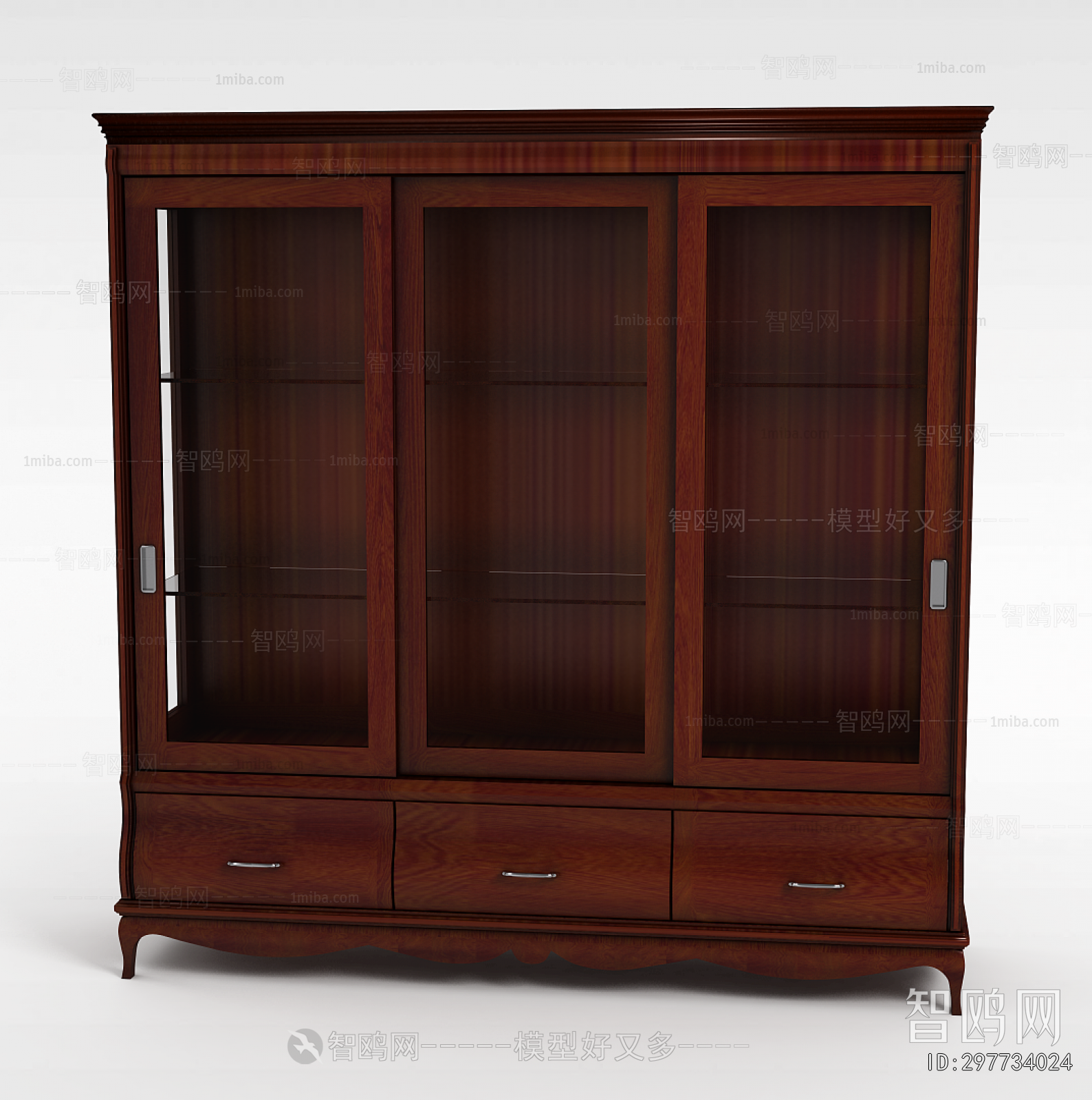 European Style Wine Cabinet