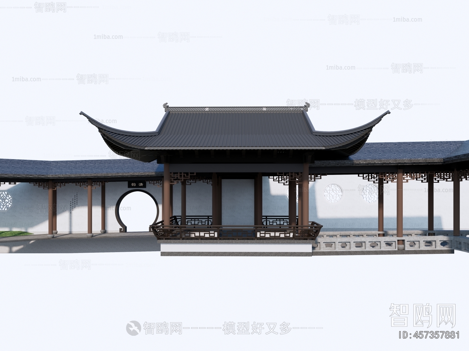 Chinese Style Gallery Frame