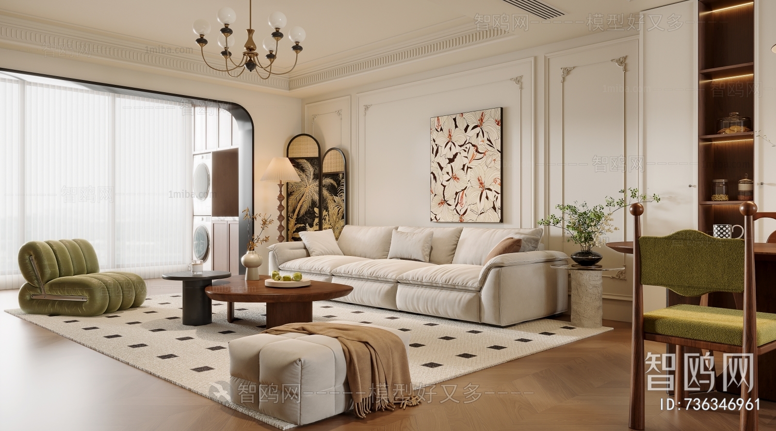 French Style A Living Room