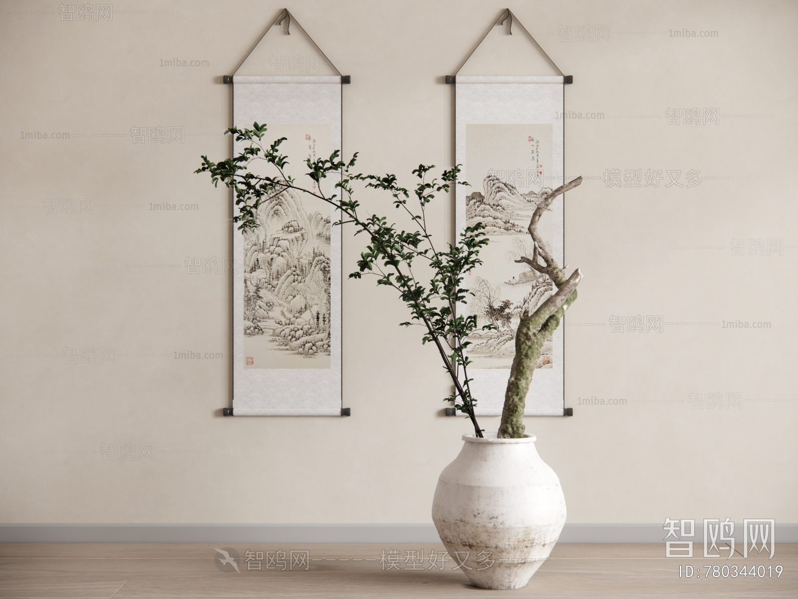 New Chinese Style Painting